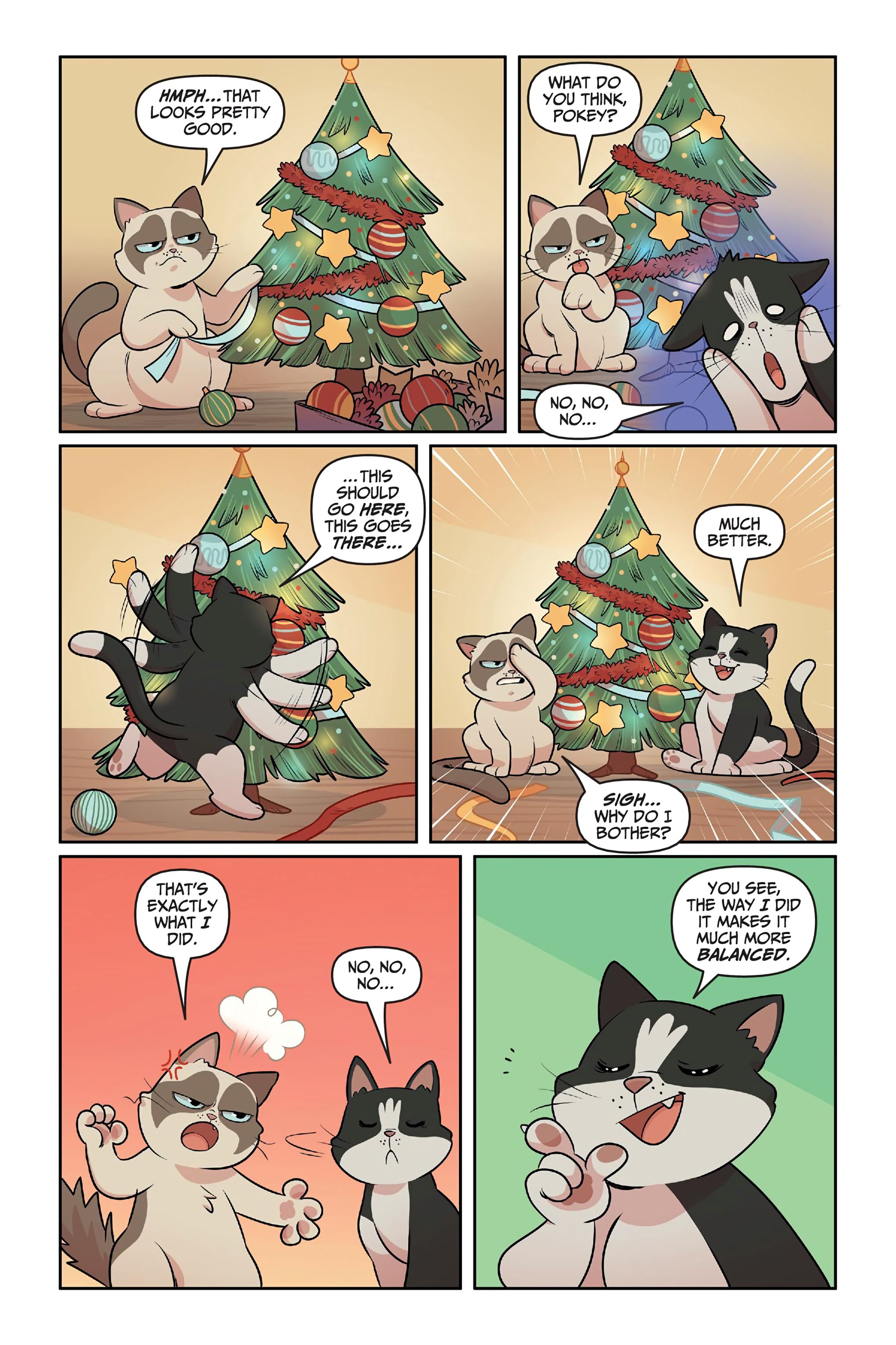 Read online Grumpy Cat: The Grumpus and Other Horrible Holiday Tales comic -  Issue # TPB - 69