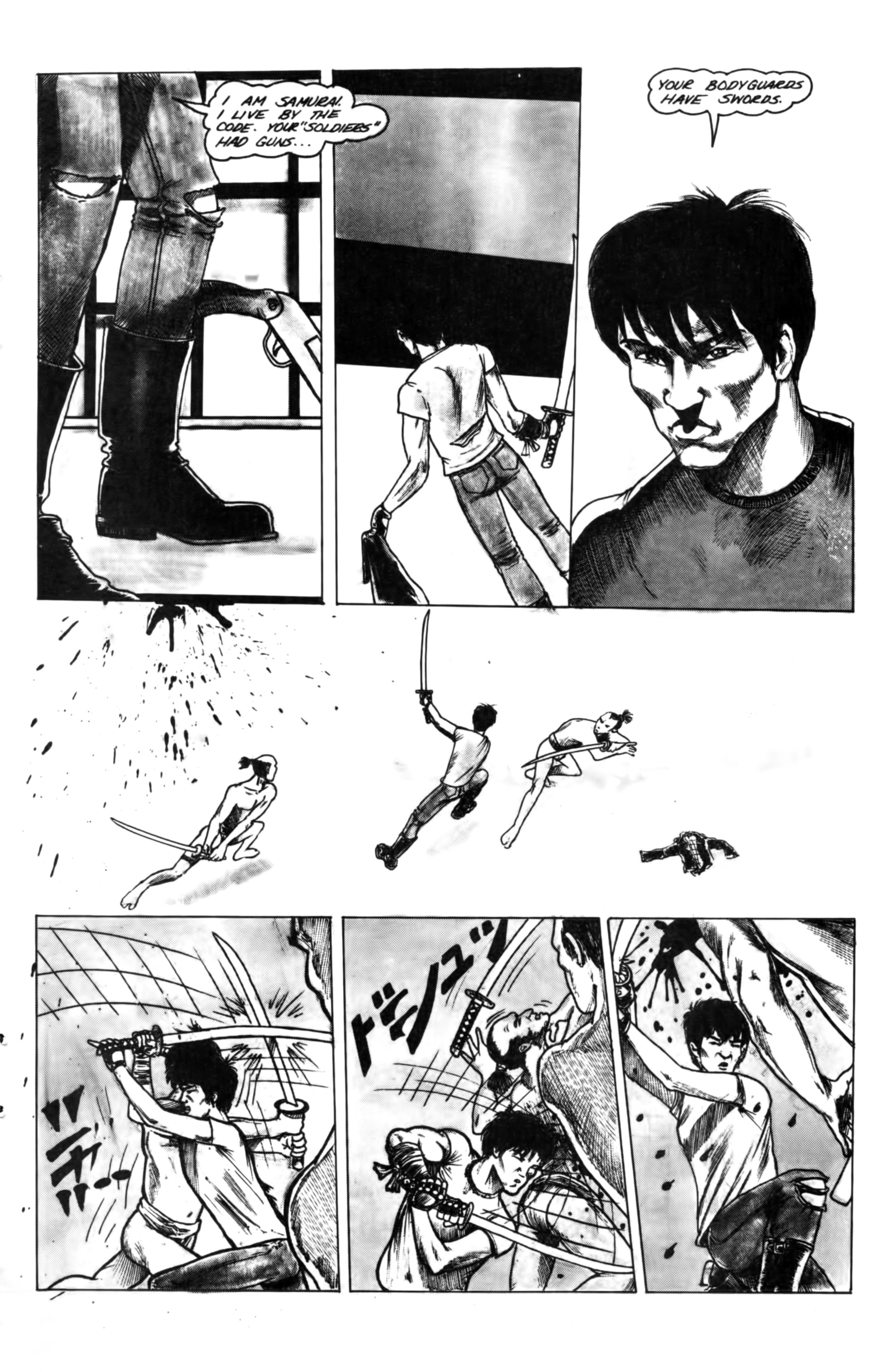 Read online Samurai (1988) comic -  Issue #3 - 23