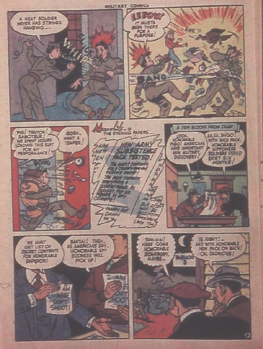 Read online Military Comics comic -  Issue #31 - 36
