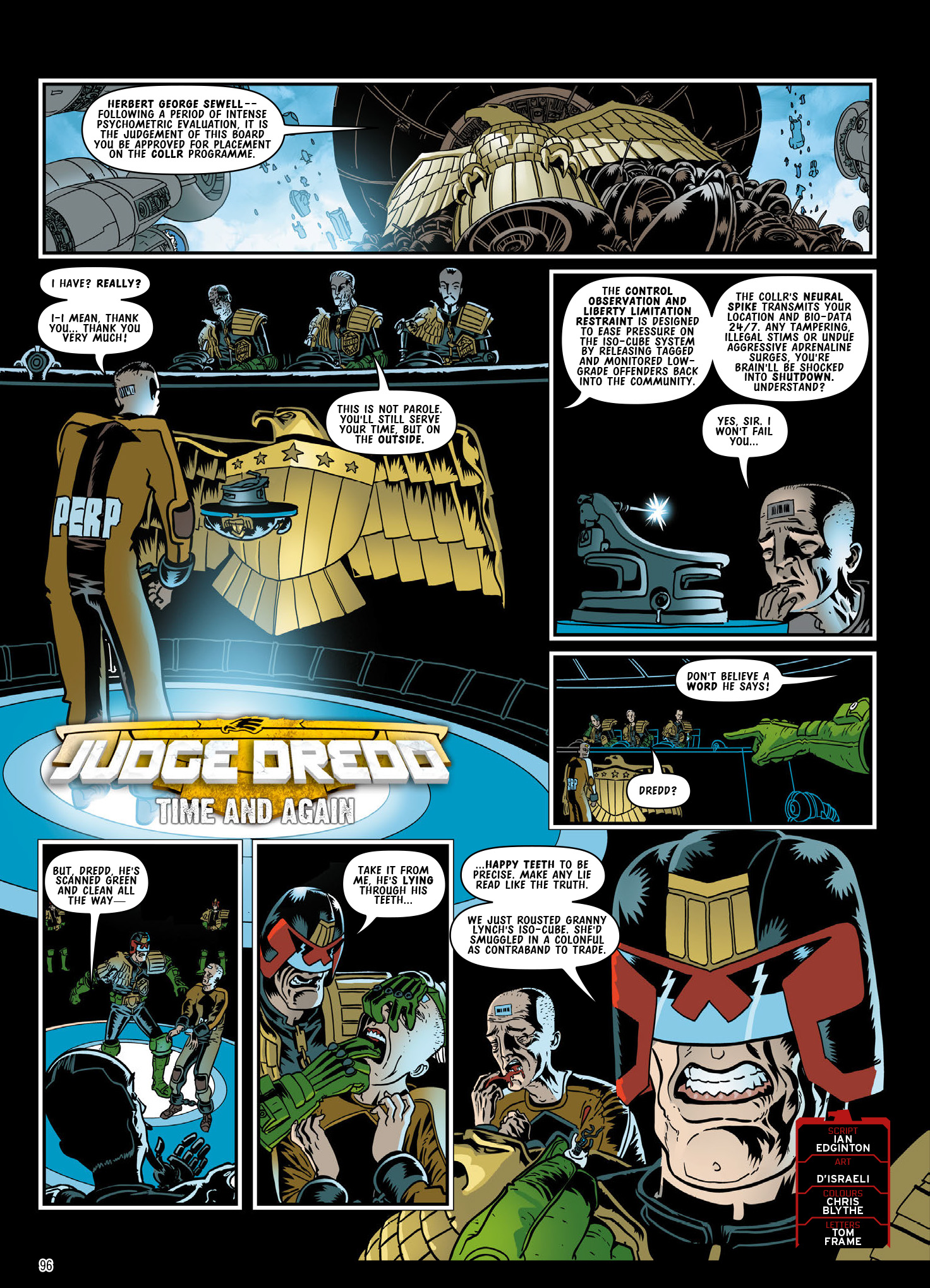 Read online Judge Dredd: The Complete Case Files comic -  Issue # TPB 42 (Part 1) - 98