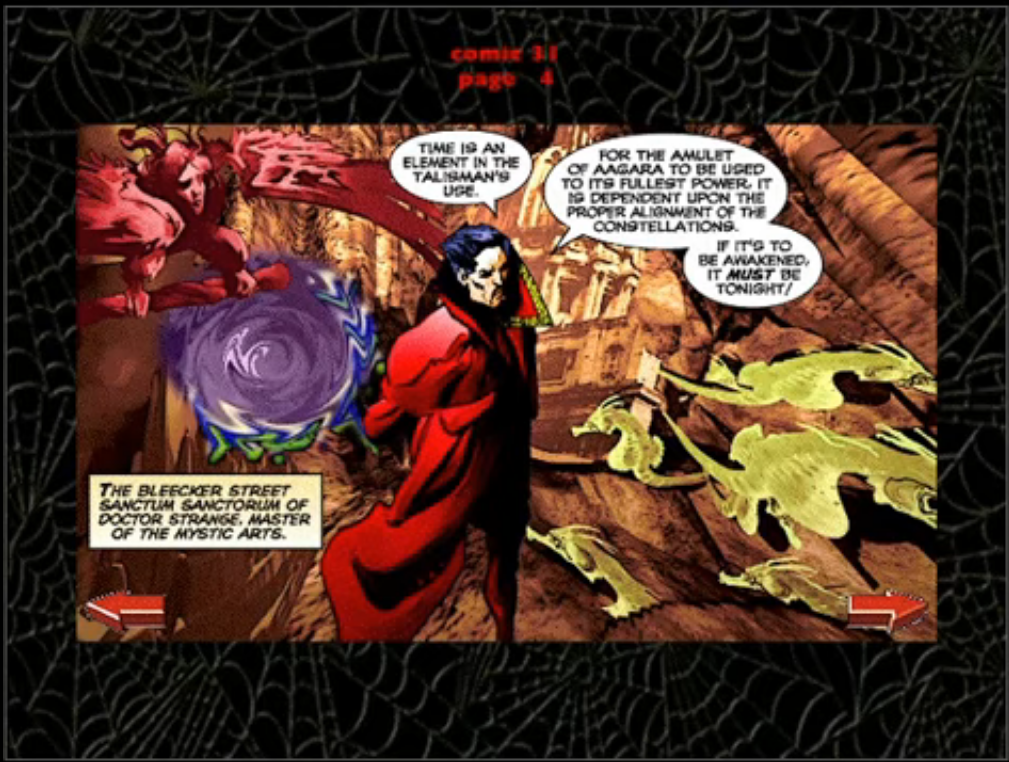 Read online Stan Lee Presents Spider-Man Cybercomic comic -  Issue #31 - 6