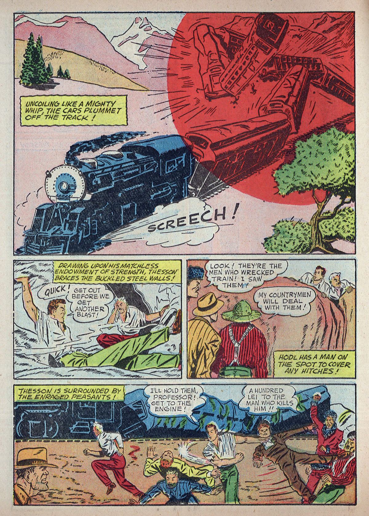 Read online Exciting Comics comic -  Issue #3 - 32