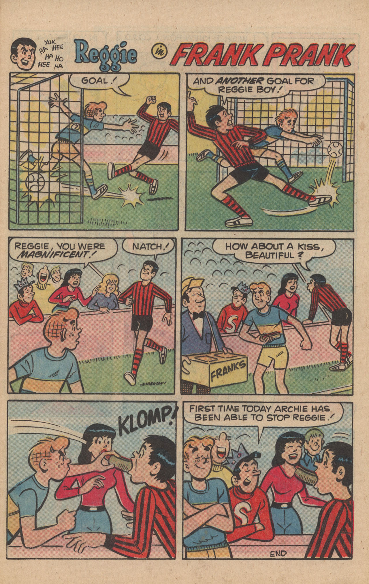 Read online Reggie's Wise Guy Jokes comic -  Issue #46 - 13