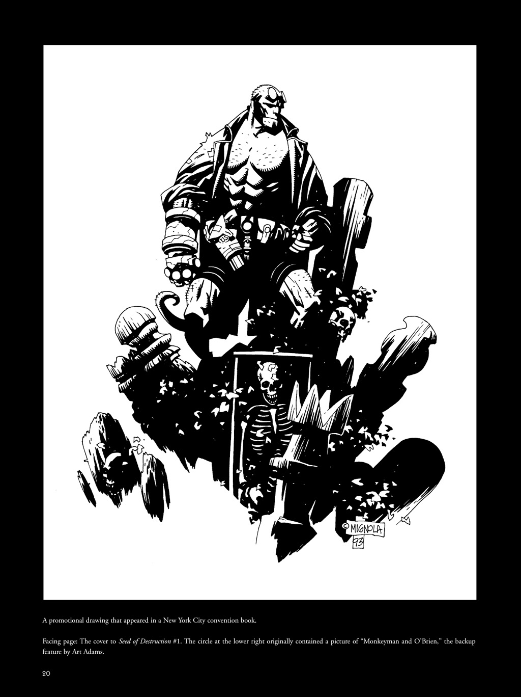 Read online The Art of Hellboy comic -  Issue # TPB - 21