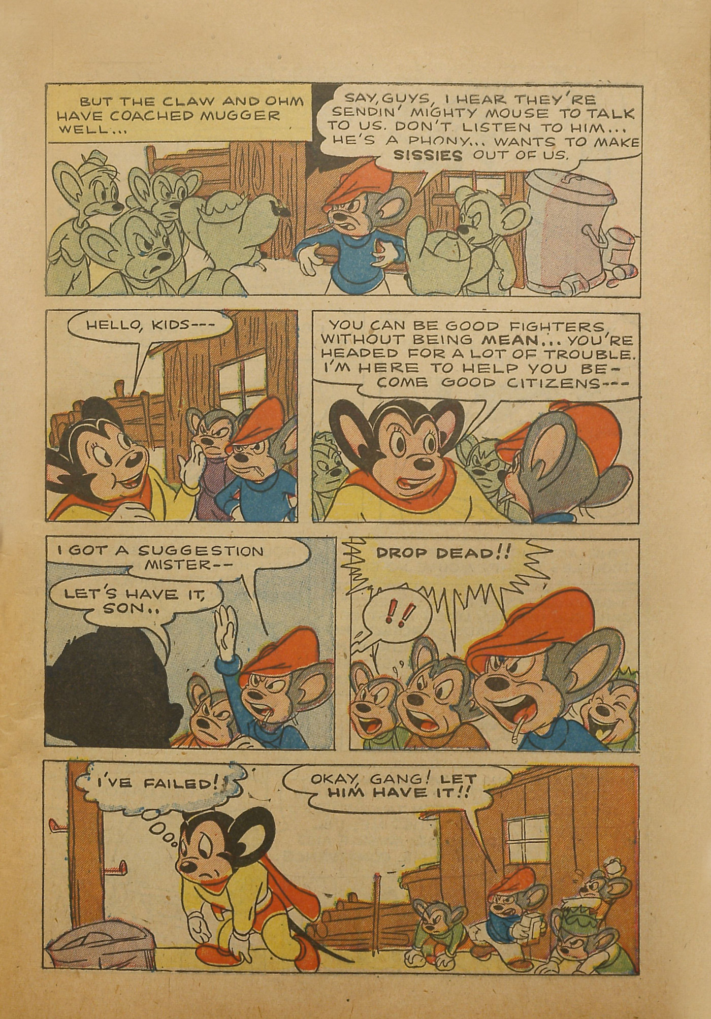 Read online Paul Terry's Mighty Mouse Comics comic -  Issue #40 - 9
