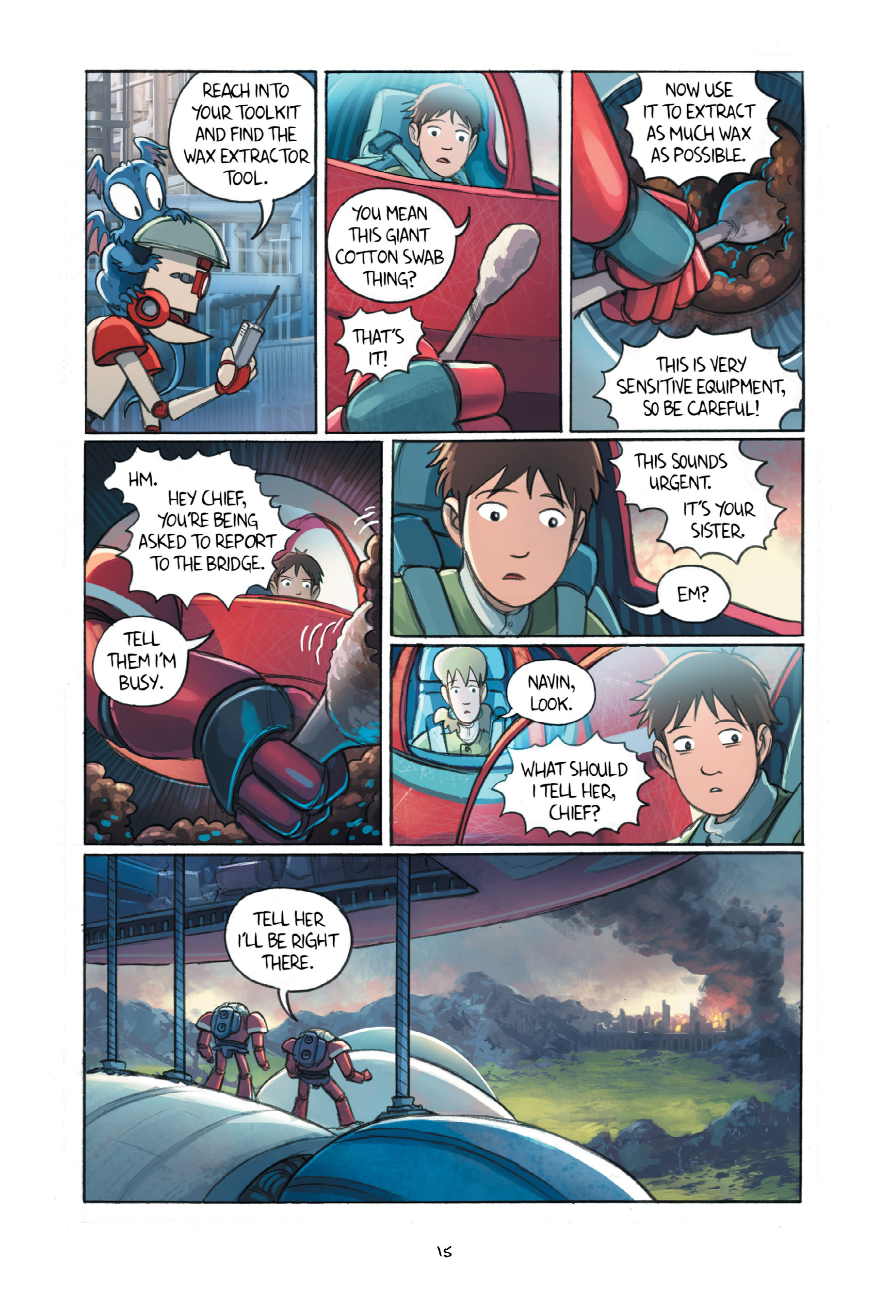 Read online Amulet comic -  Issue # TPB 6 (Part 1) - 19