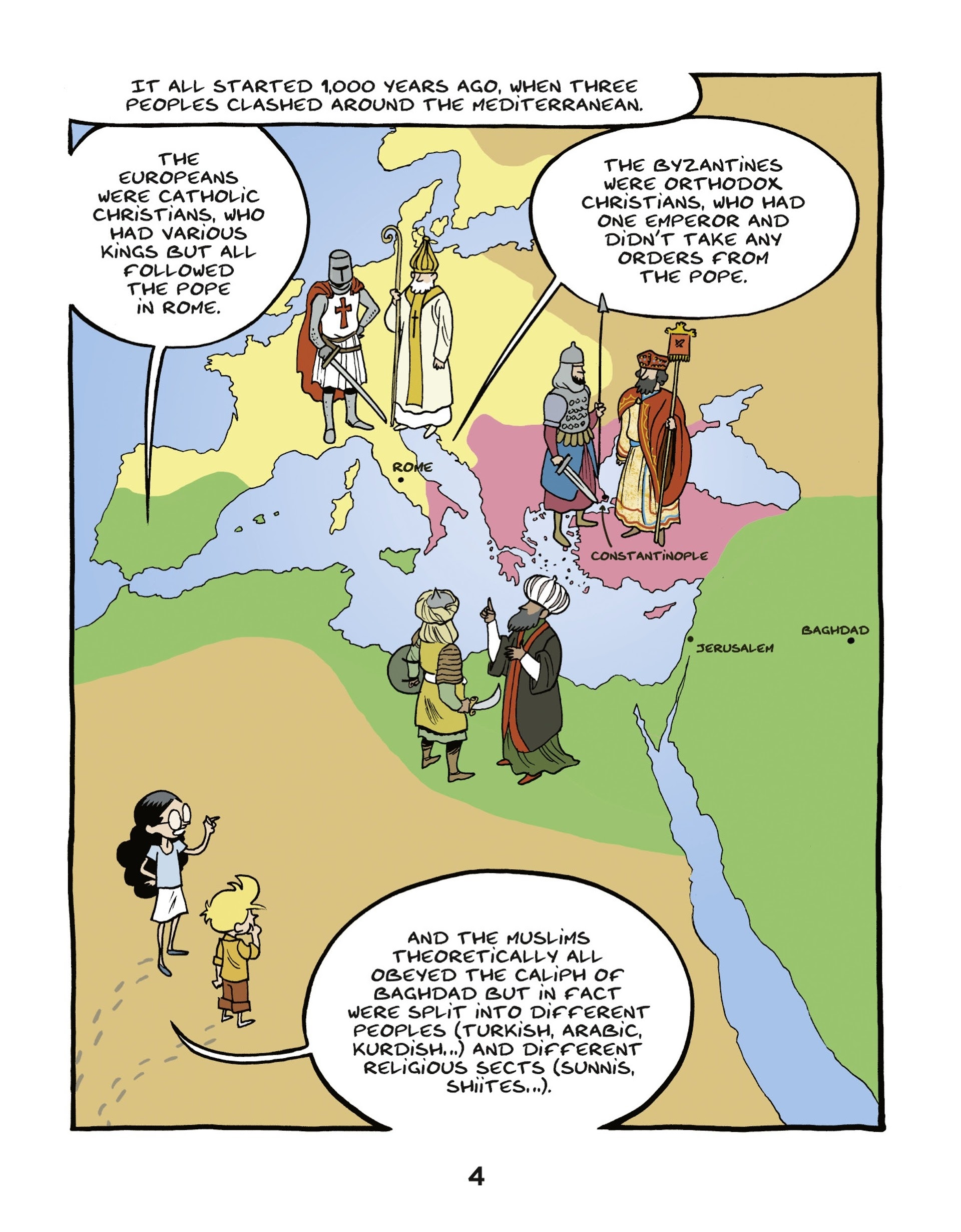 Read online On The History Trail With Ariane & Nino comic -  Issue #3 - 4