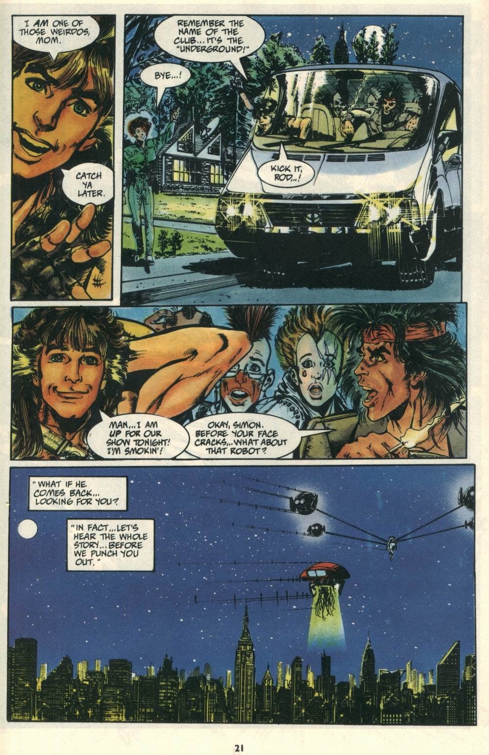Read online CyberRad (1991) comic -  Issue #5 - 19