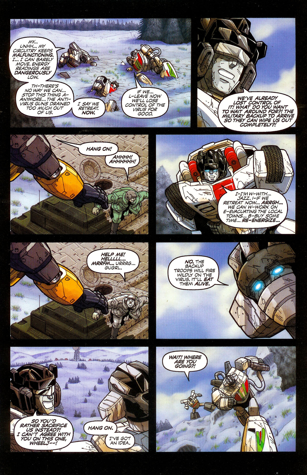 Read online Transformers: Generation 1 (2002) comic -  Issue #6 - 17