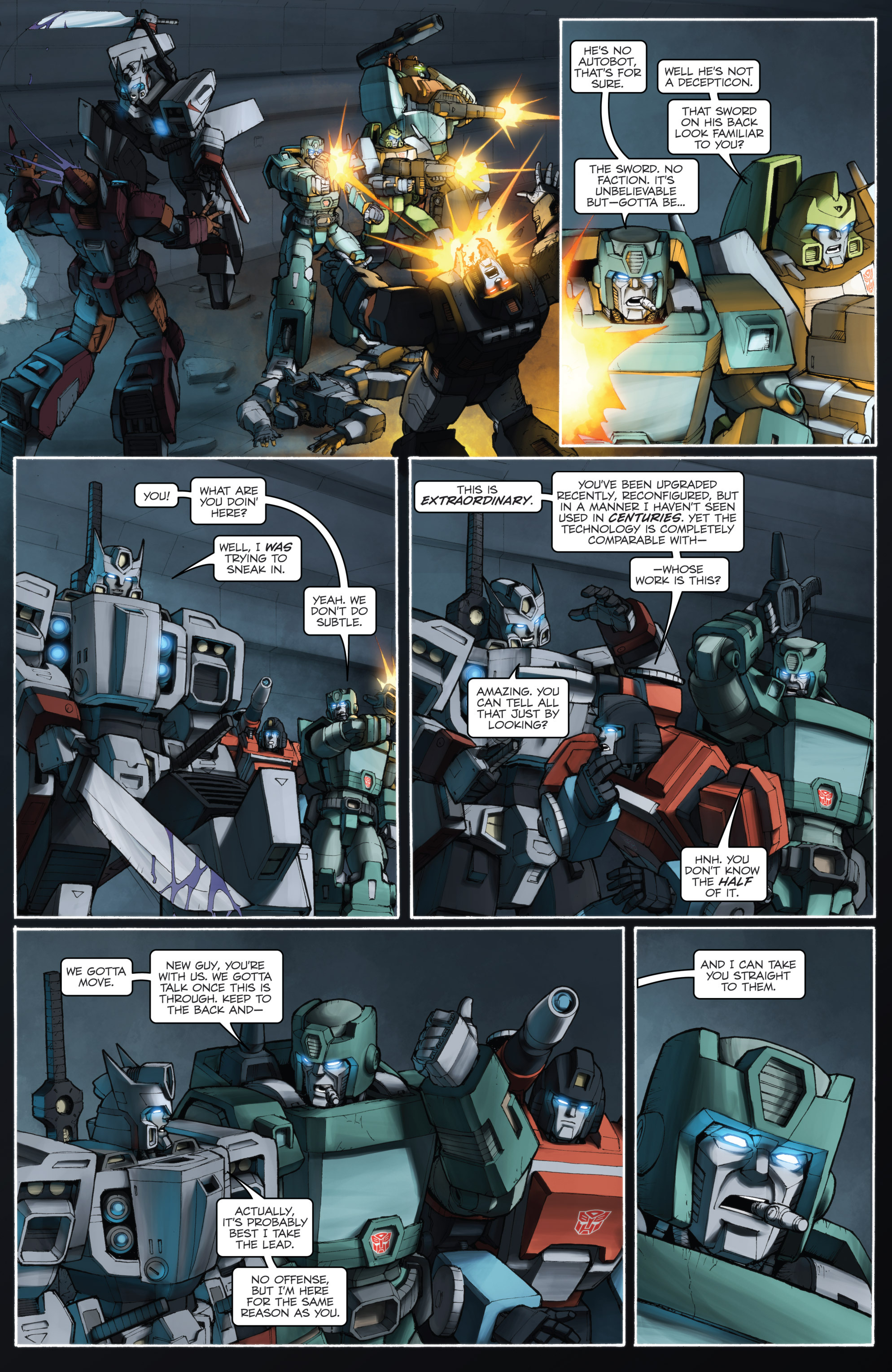 Read online The Transformers Spotlight: Drift Director's Cut comic -  Issue # Full - 11