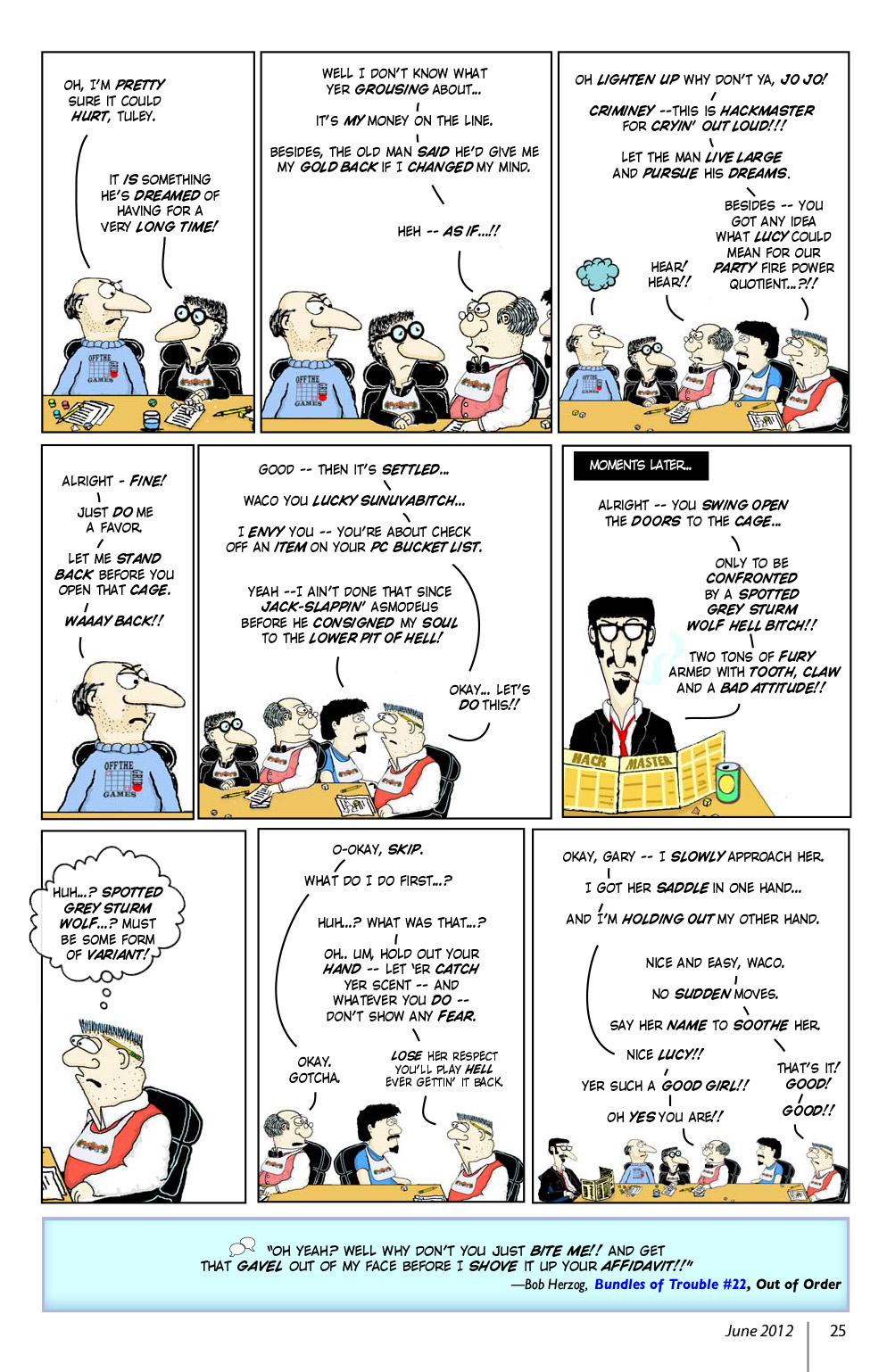 Read online Knights of the Dinner Table comic -  Issue #188 - 27