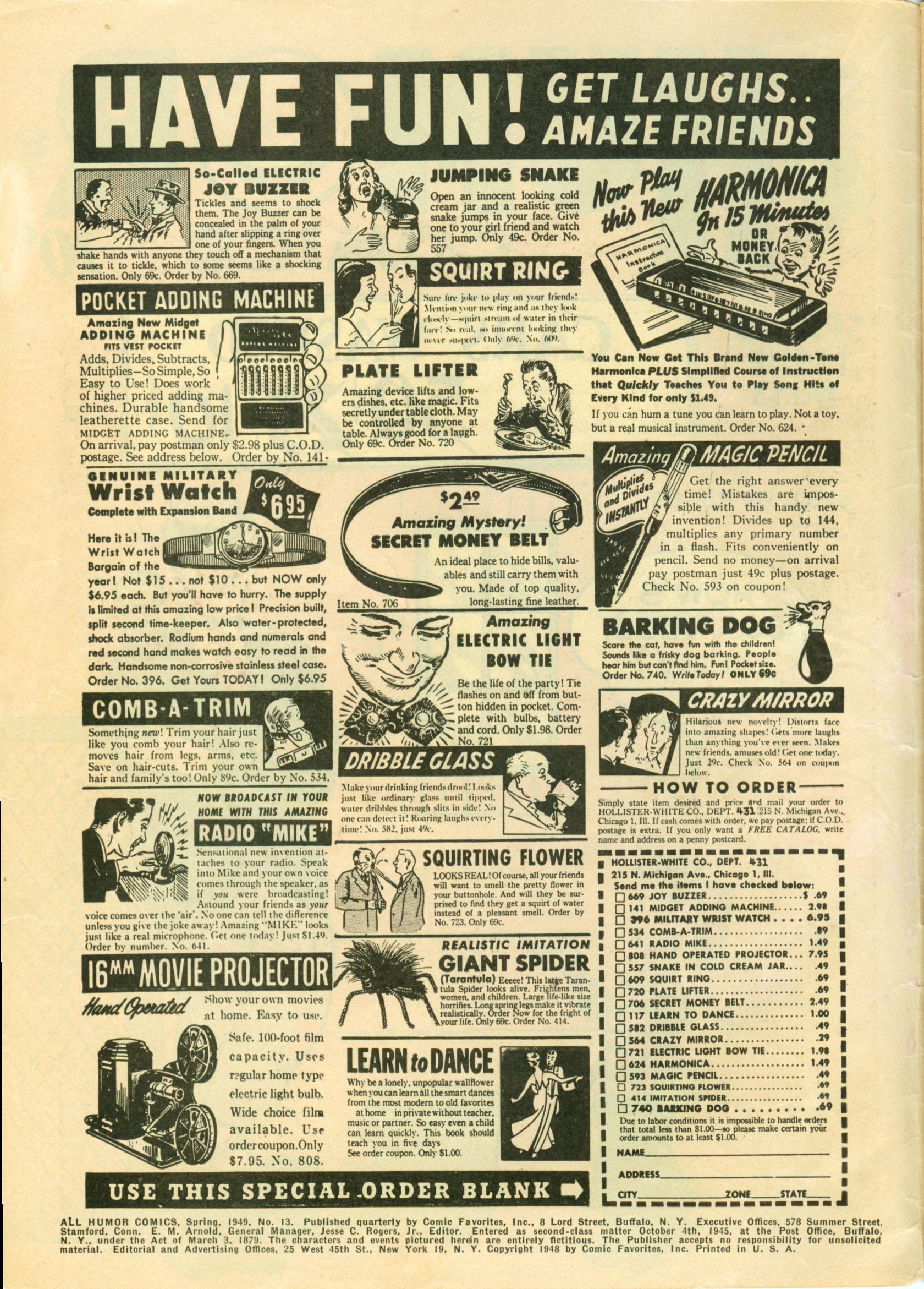 Read online All Humor Comics comic -  Issue #13 - 2