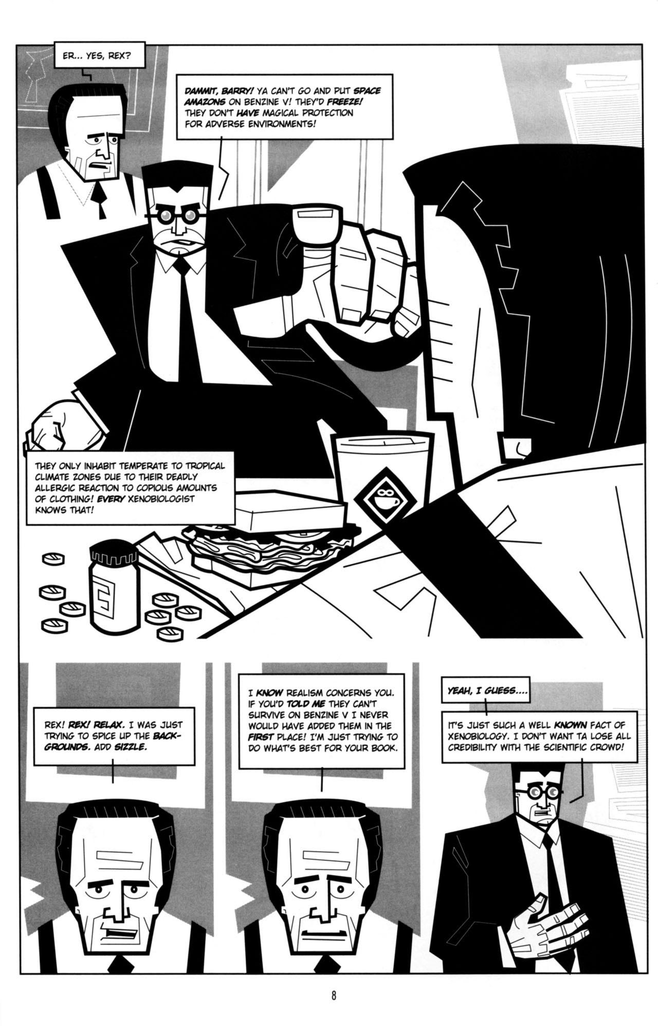 Read online Rex Libris comic -  Issue #5 - 10