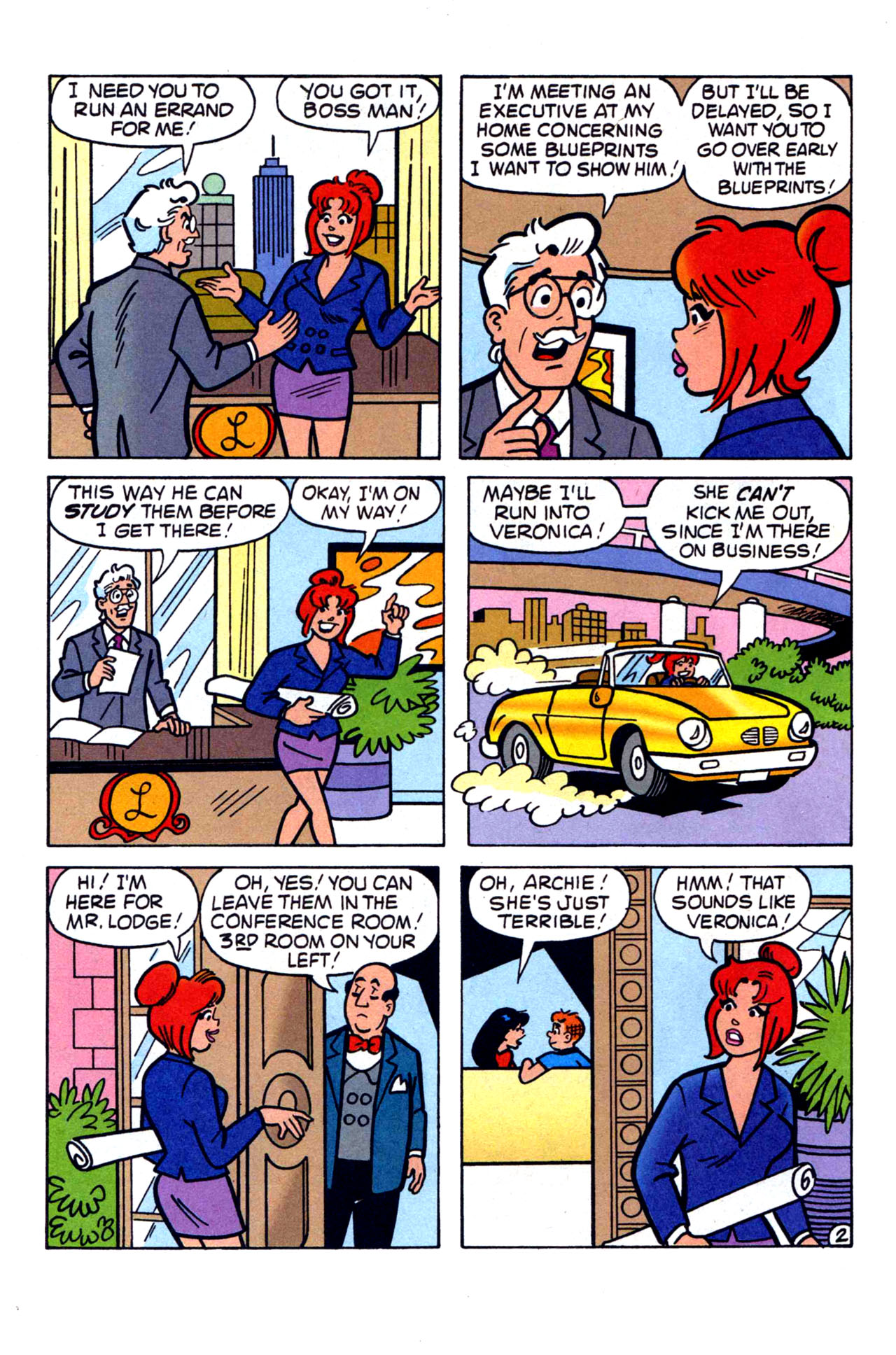 Read online Cheryl Blossom (1996) comic -  Issue #3 - 4