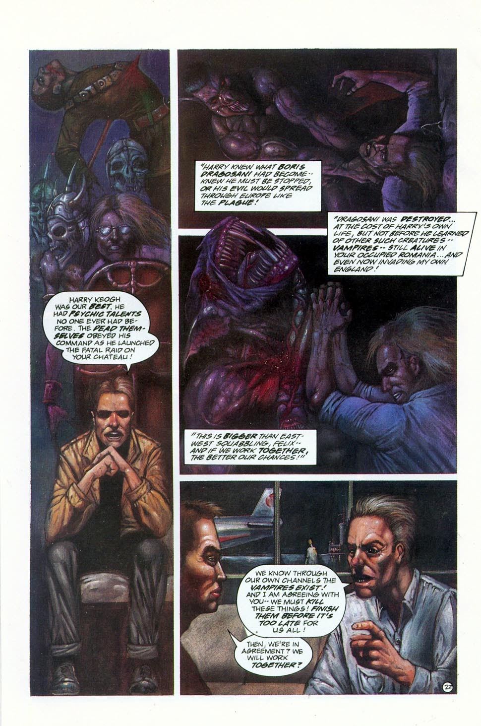 Read online Necroscope Book II: Wamphyri comic -  Issue #2 - 24