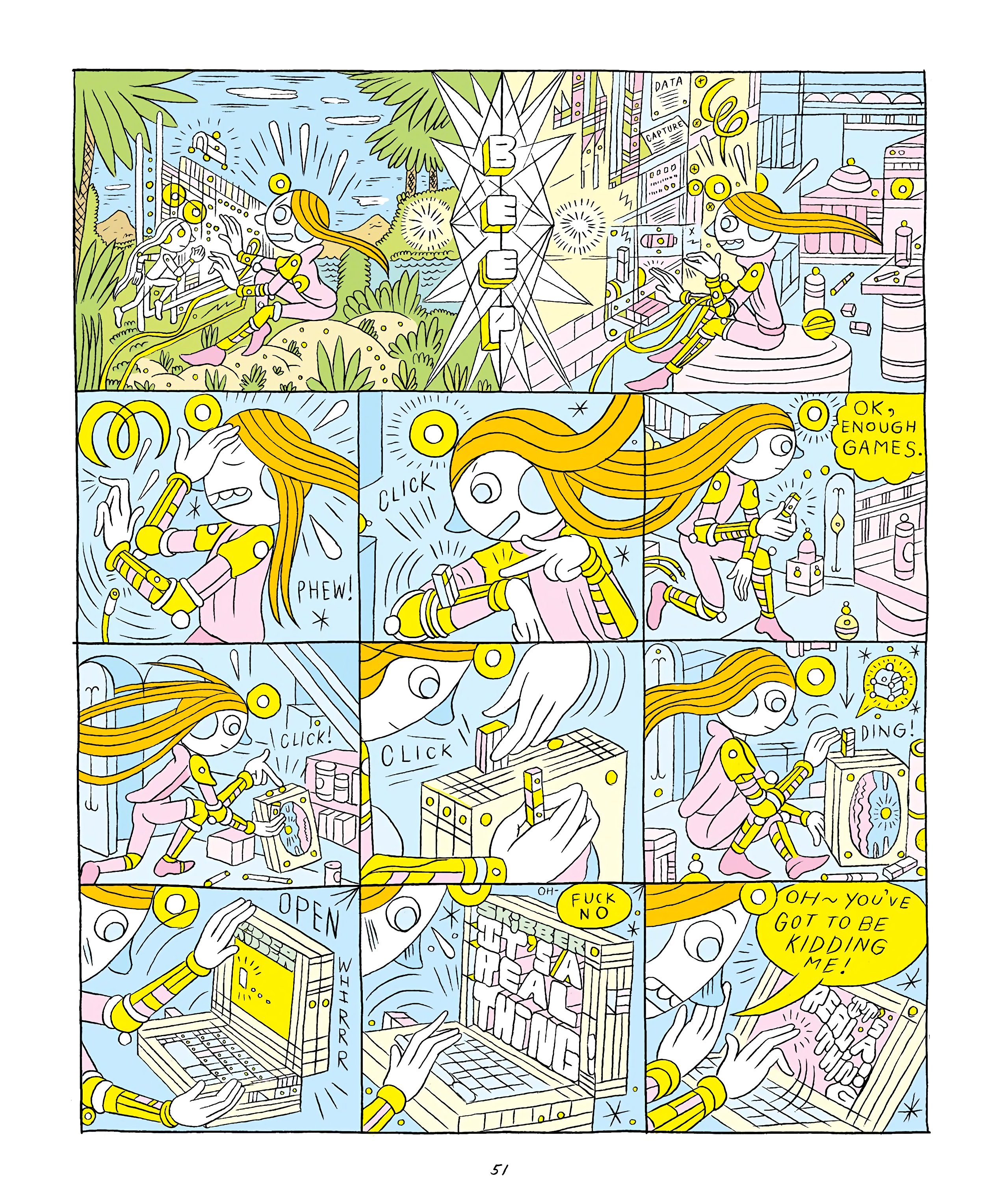 Read online Halcyon: Hermeneutics or The New Cartoon Utopia comic -  Issue # TPB - 52