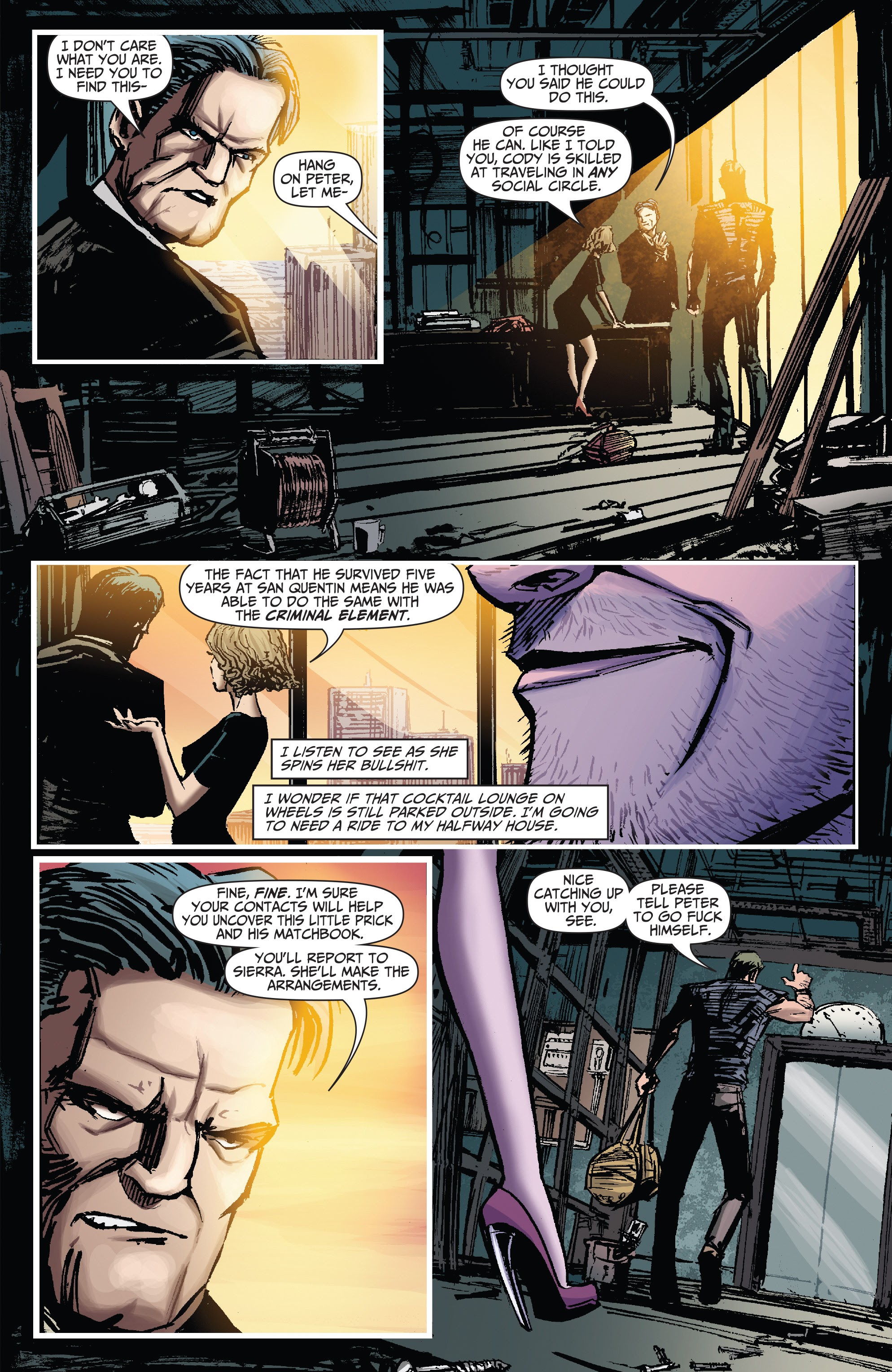 Read online Ex-Con comic -  Issue #1 - 19