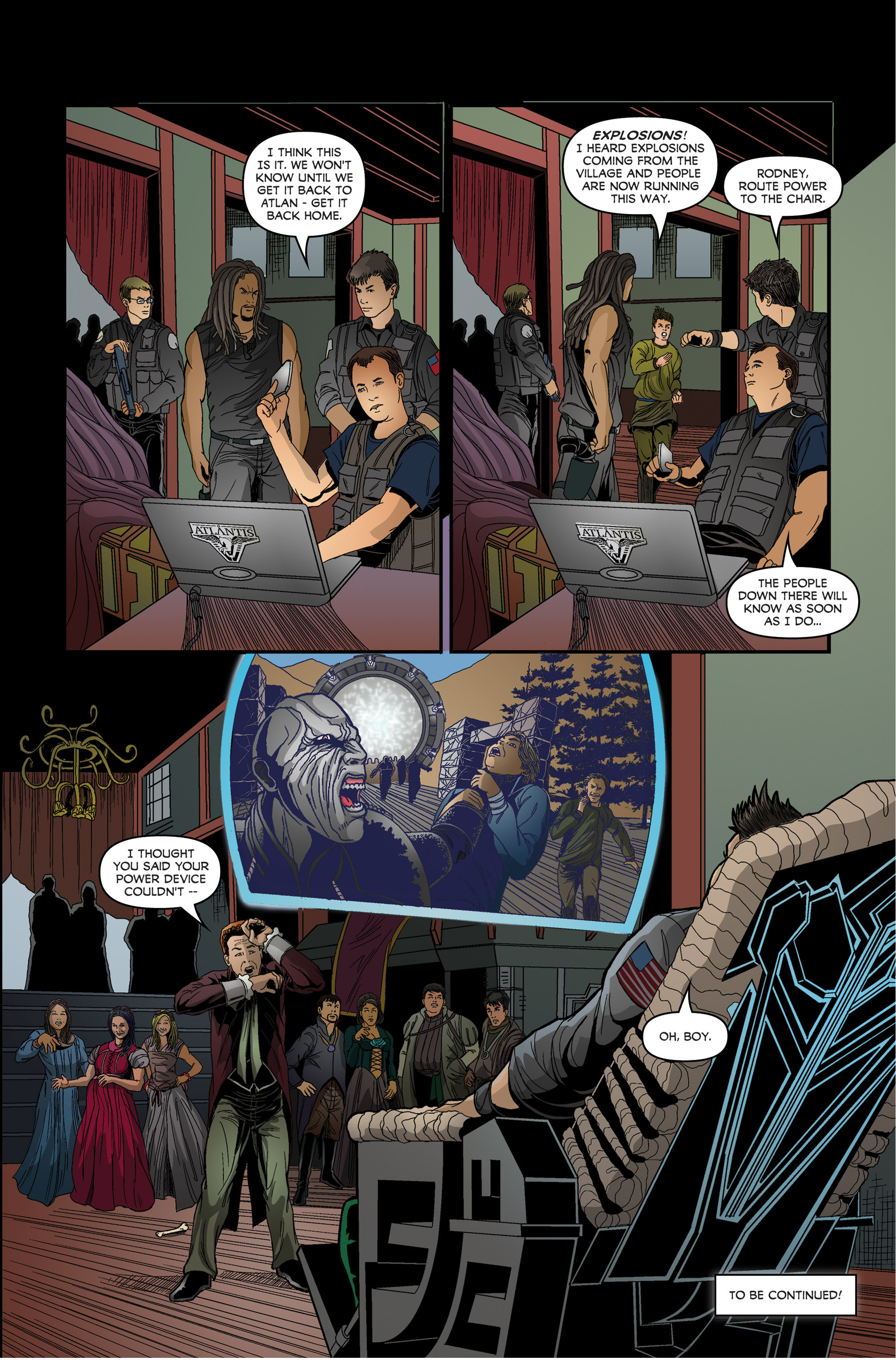 Read online Stargate Atlantis: Gateways comic -  Issue #1 - 23