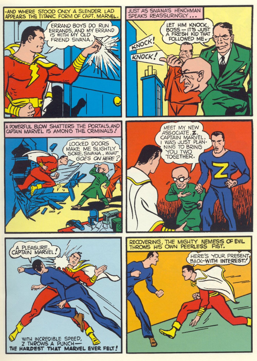 Read online Captain Marvel Adventures comic -  Issue #1 - 4