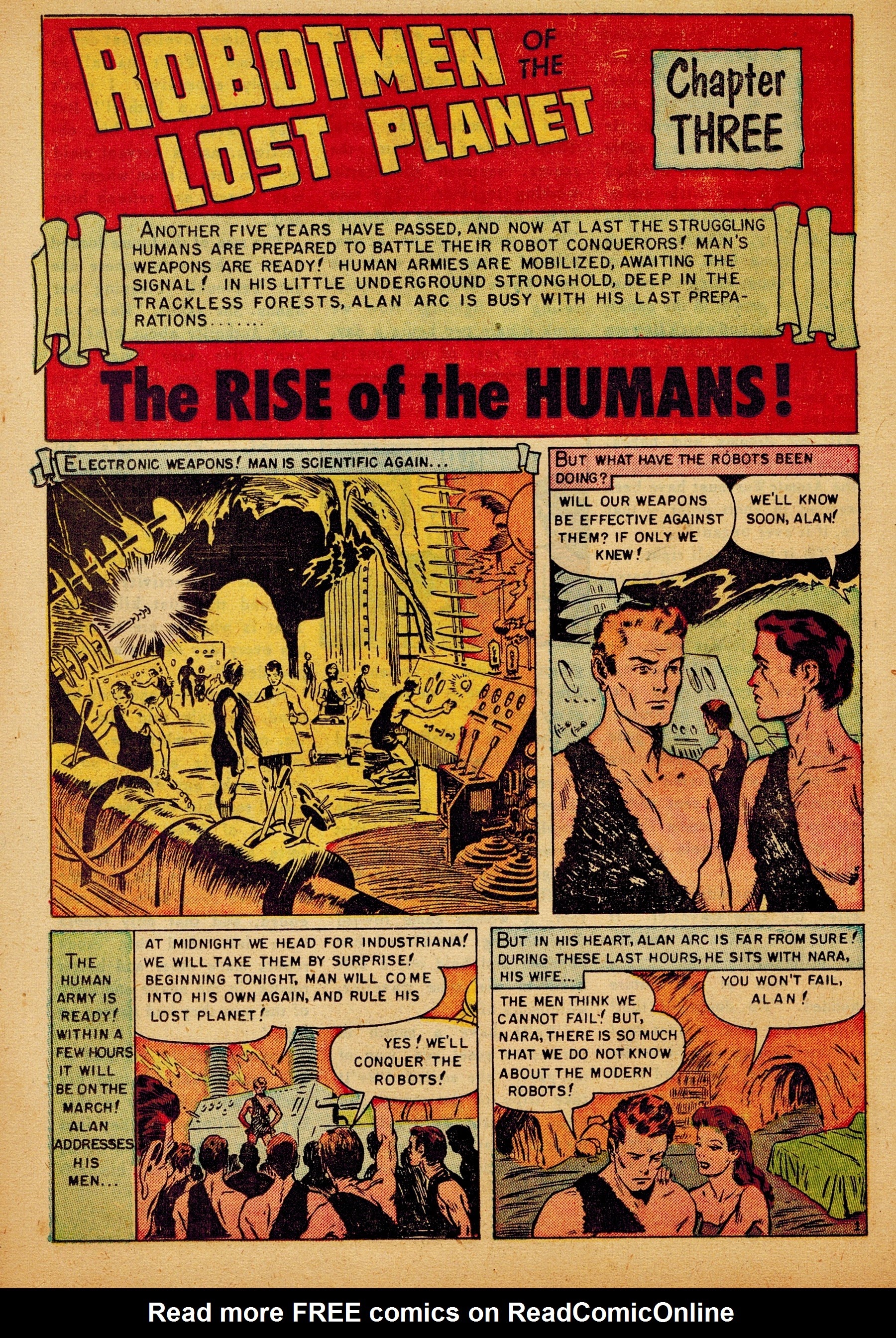 Read online Robotmen of the Lost Planet comic -  Issue # Full - 22