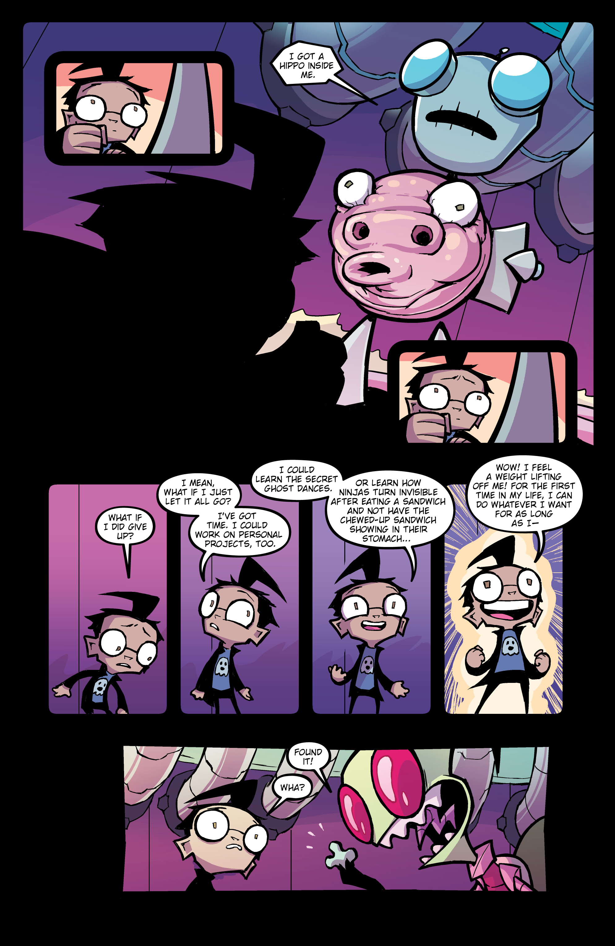 Read online Invader Zim: The Dookie Loop Horror comic -  Issue # Full - 31