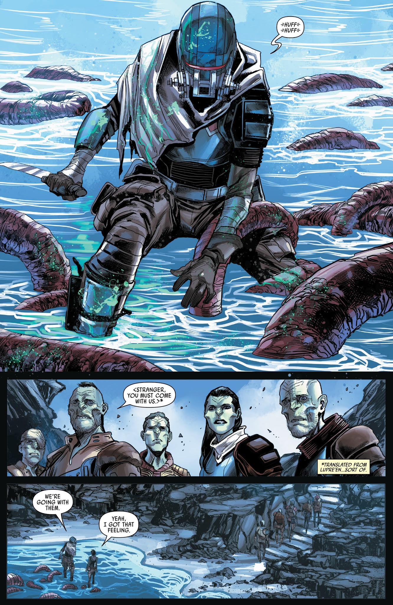 Read online Journey to Star Wars: The Last Jedi - Captain Phasma comic -  Issue #2 - 16