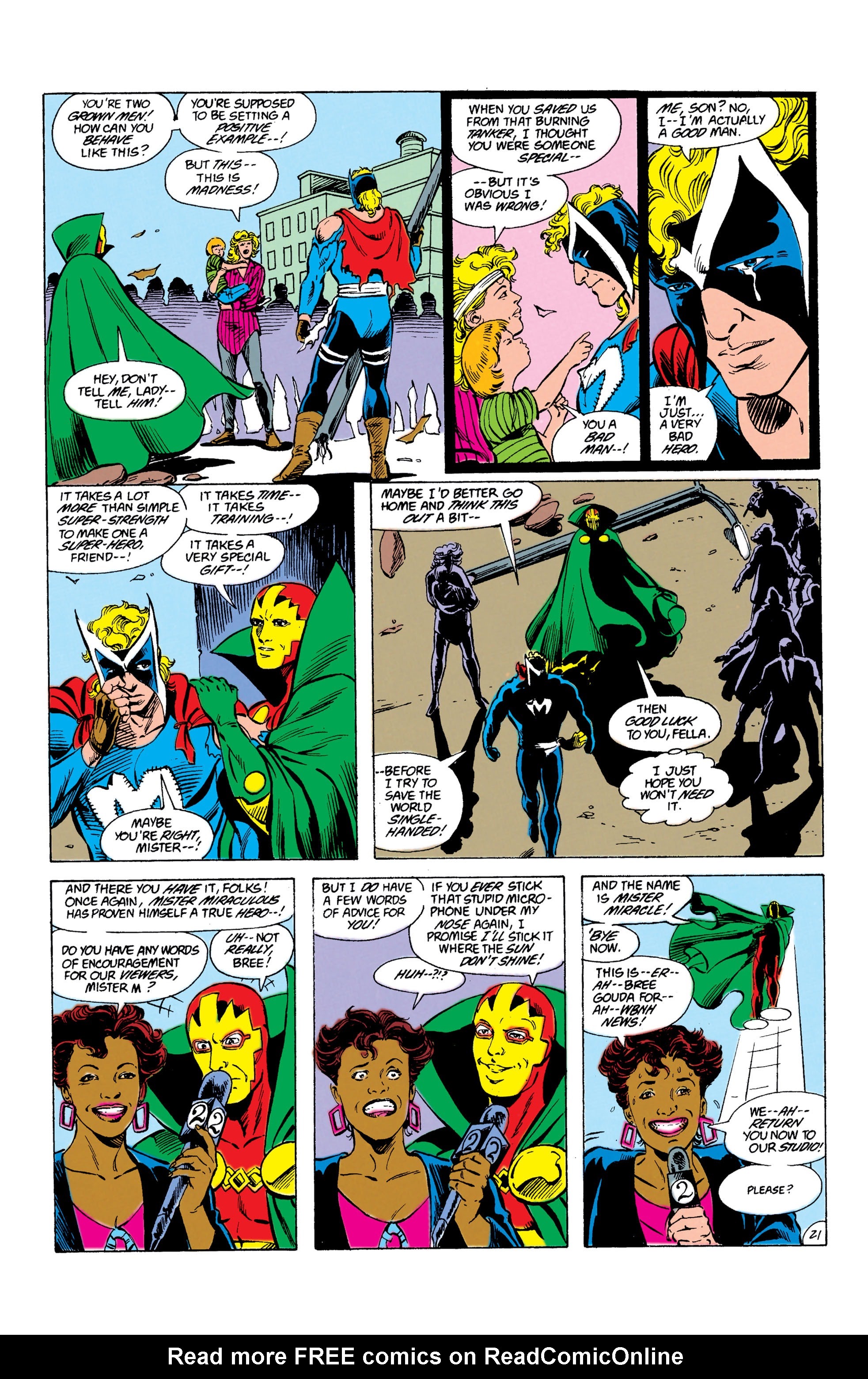 Read online Mister Miracle (1989) comic -  Issue #10 - 22