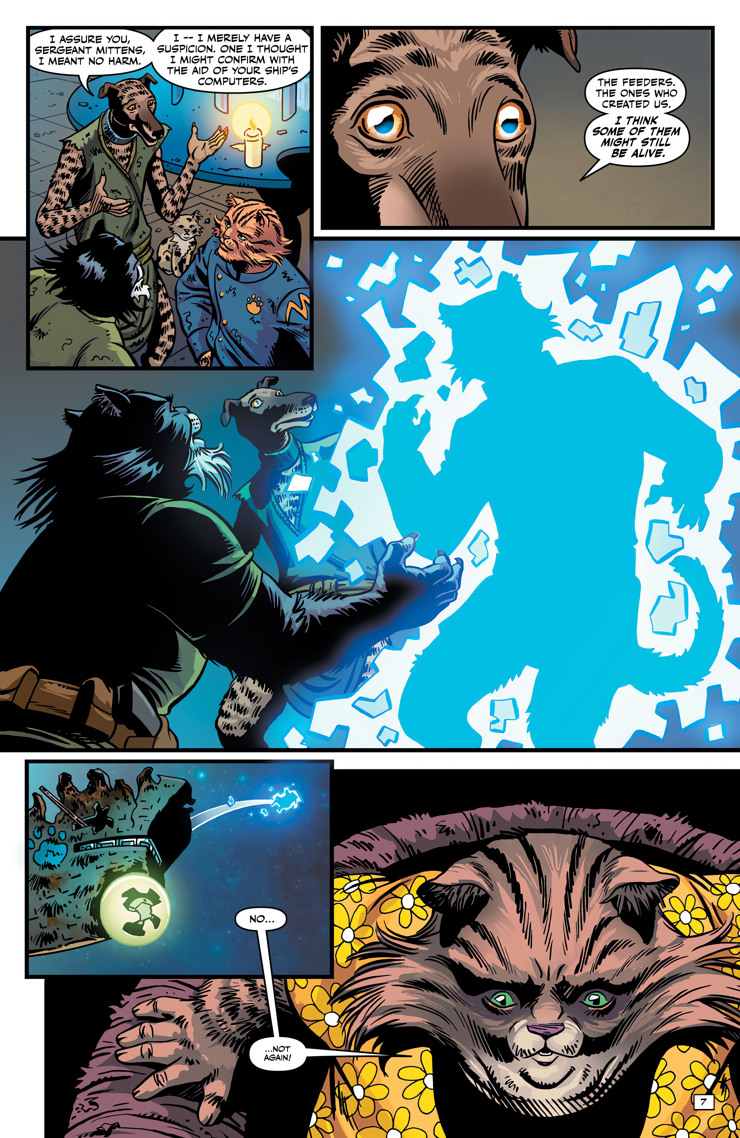 Read online Captain Ginger: The Last Feeder comic -  Issue #1 - 9