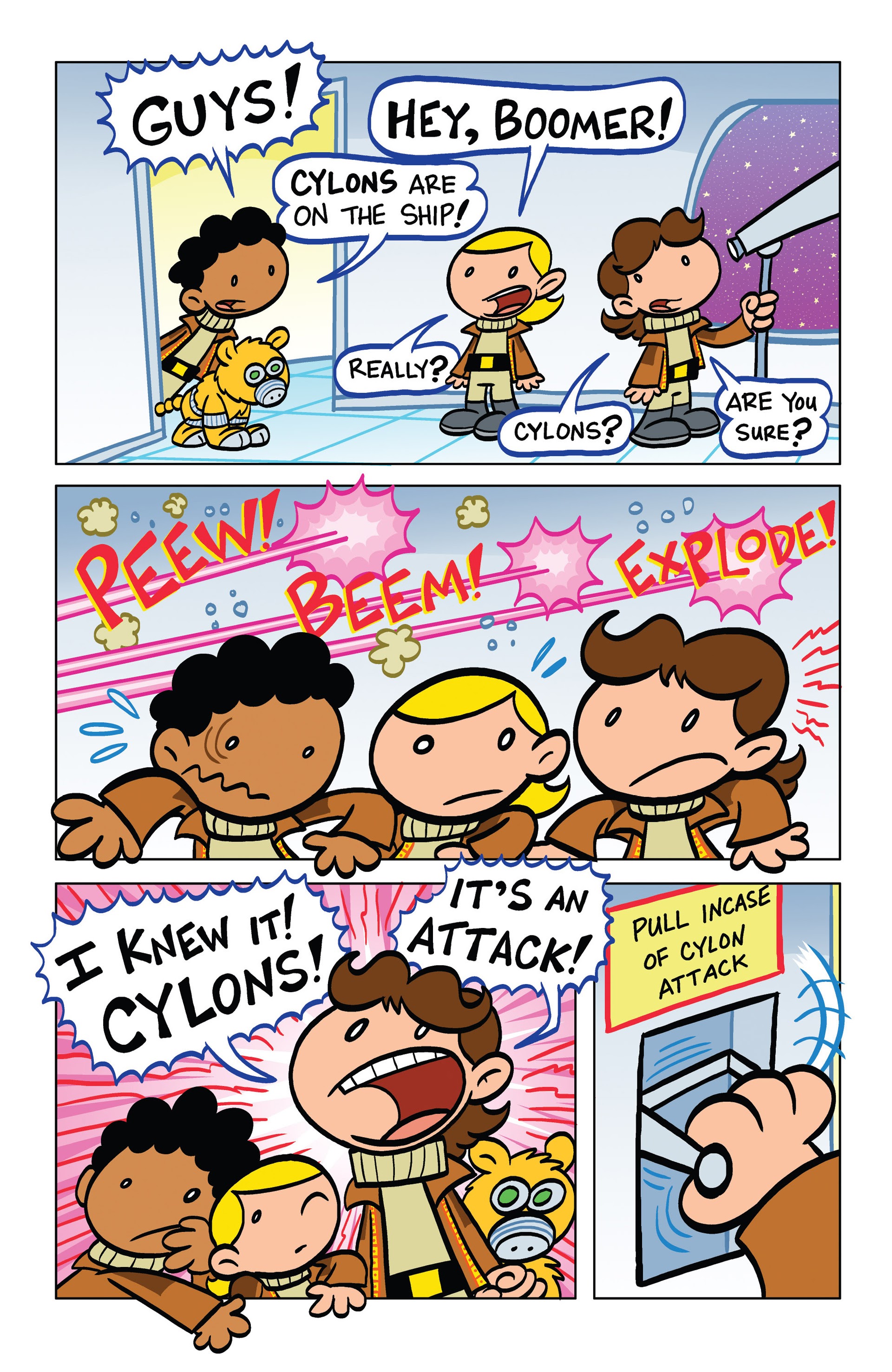 Read online Li'l Battlestar Galactica comic -  Issue # Full - 12