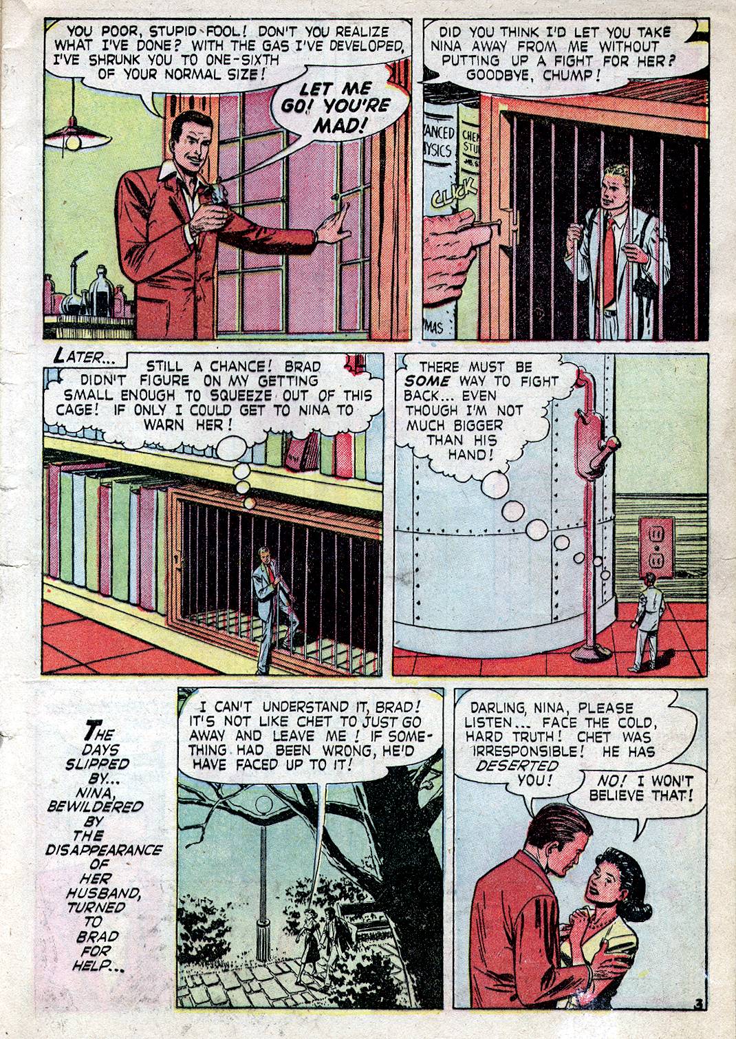 Read online Amazing Adventures (1950) comic -  Issue #3 - 5