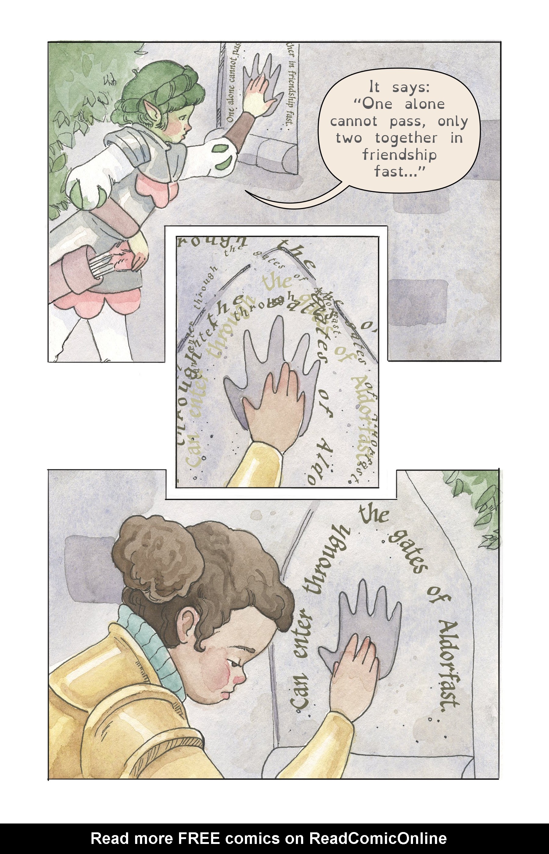 Read online Emiline: Knight in Training comic -  Issue # Full - 11