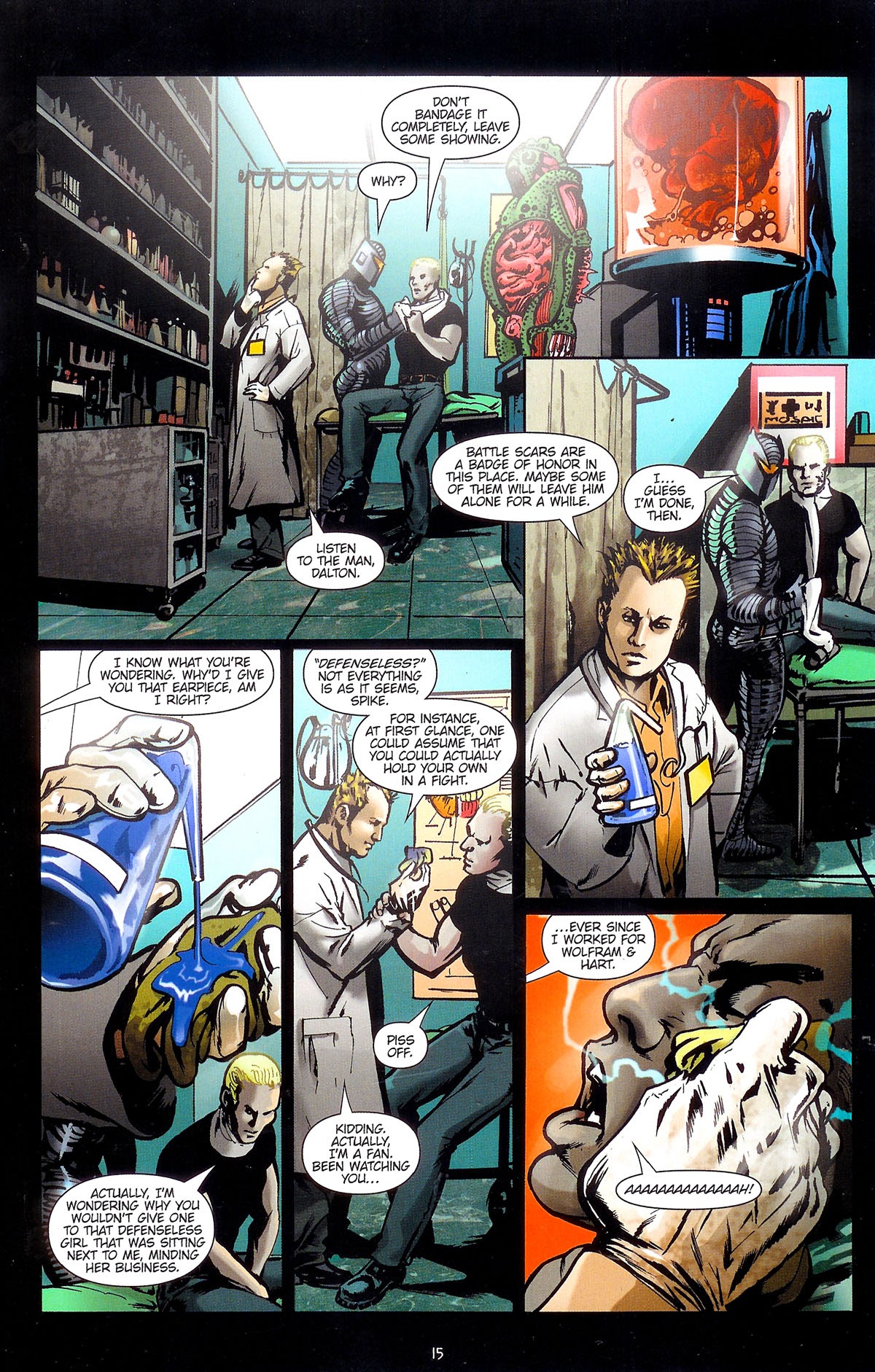 Read online Spike: Asylum comic -  Issue #2 - 17