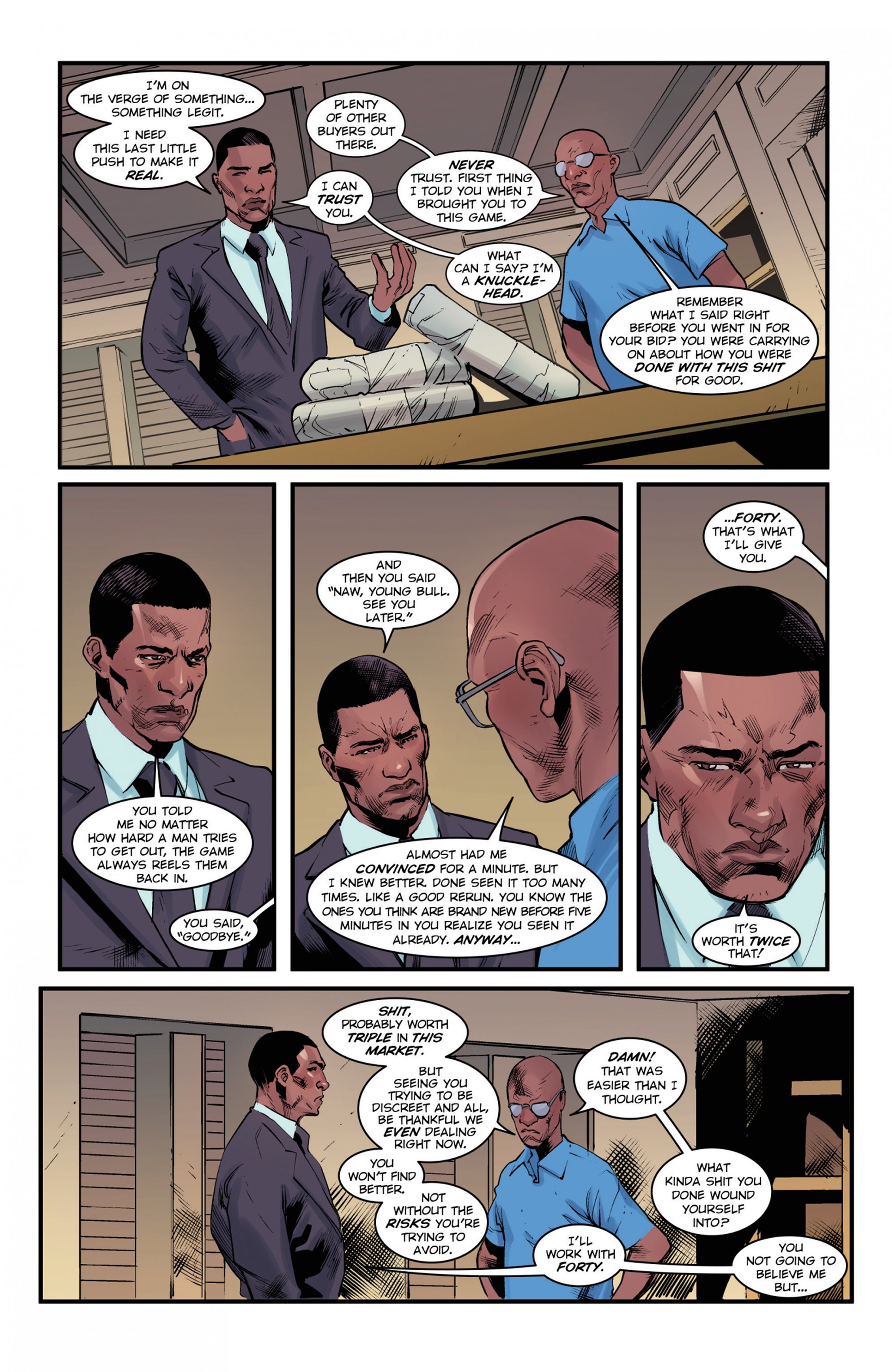 Read online Snatched comic -  Issue #4 - 21