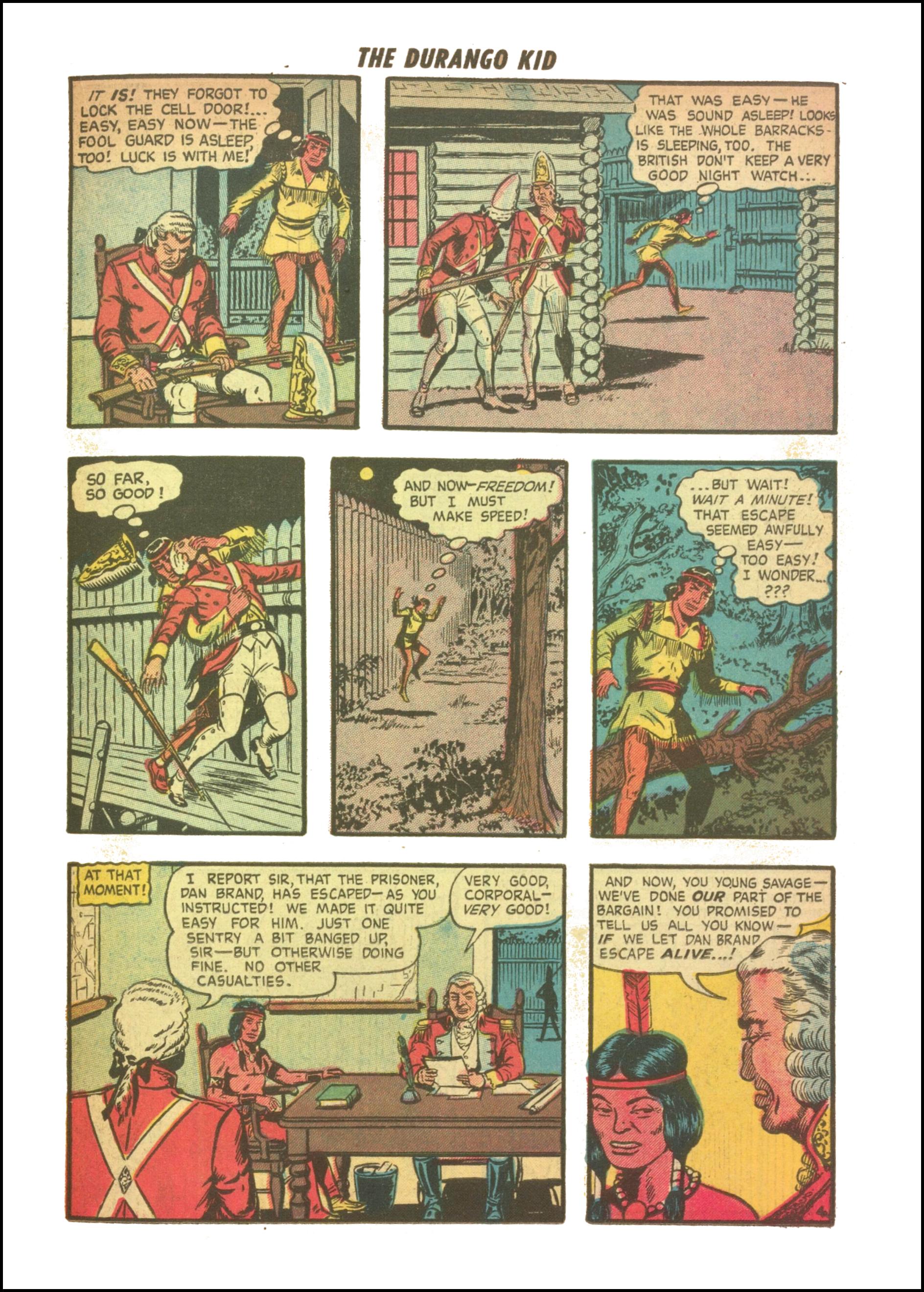 Read online Charles Starrett as The Durango Kid comic -  Issue #28 - 23
