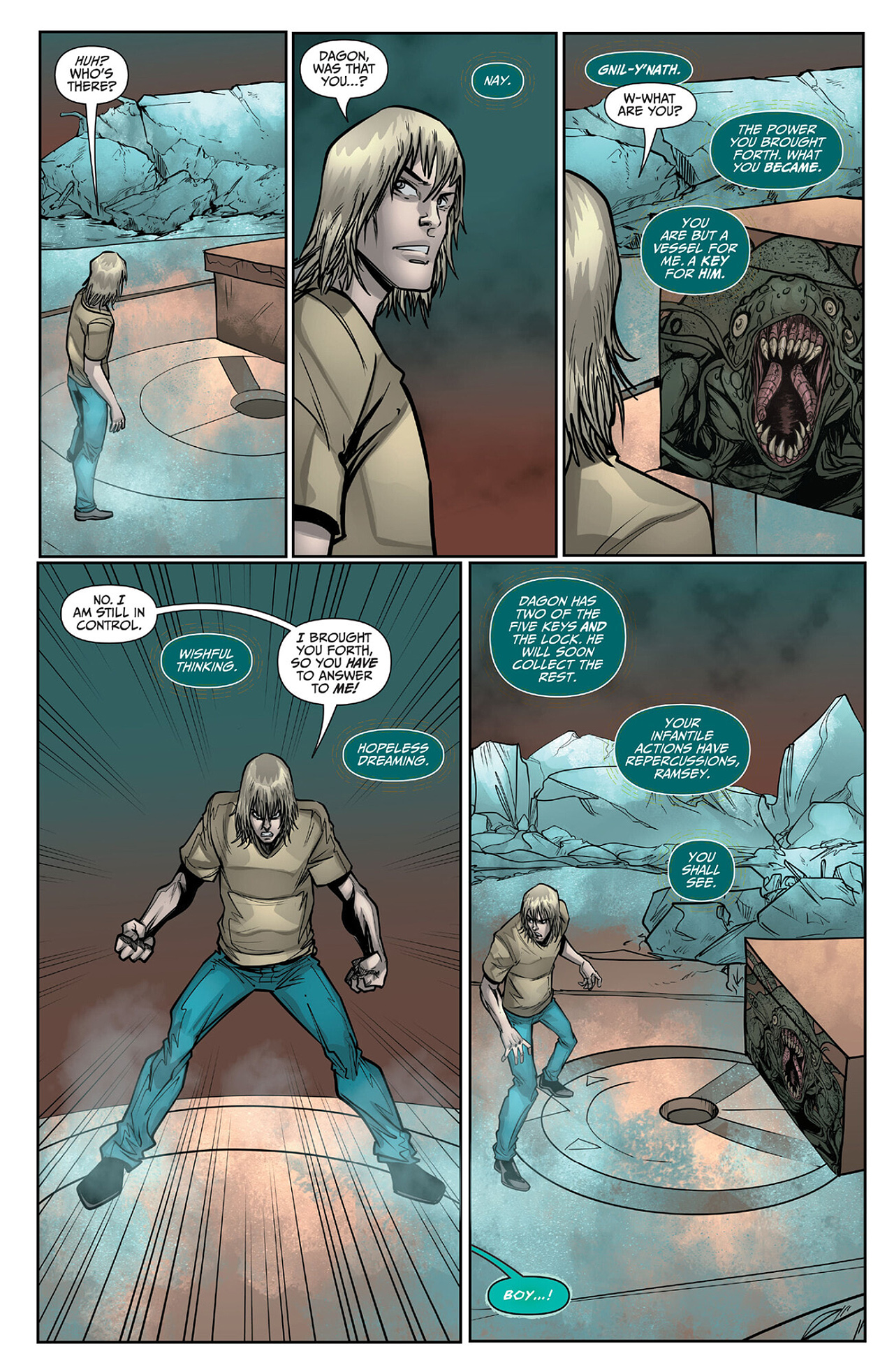 Read online Keys of Cthulhu comic -  Issue # Full - 5
