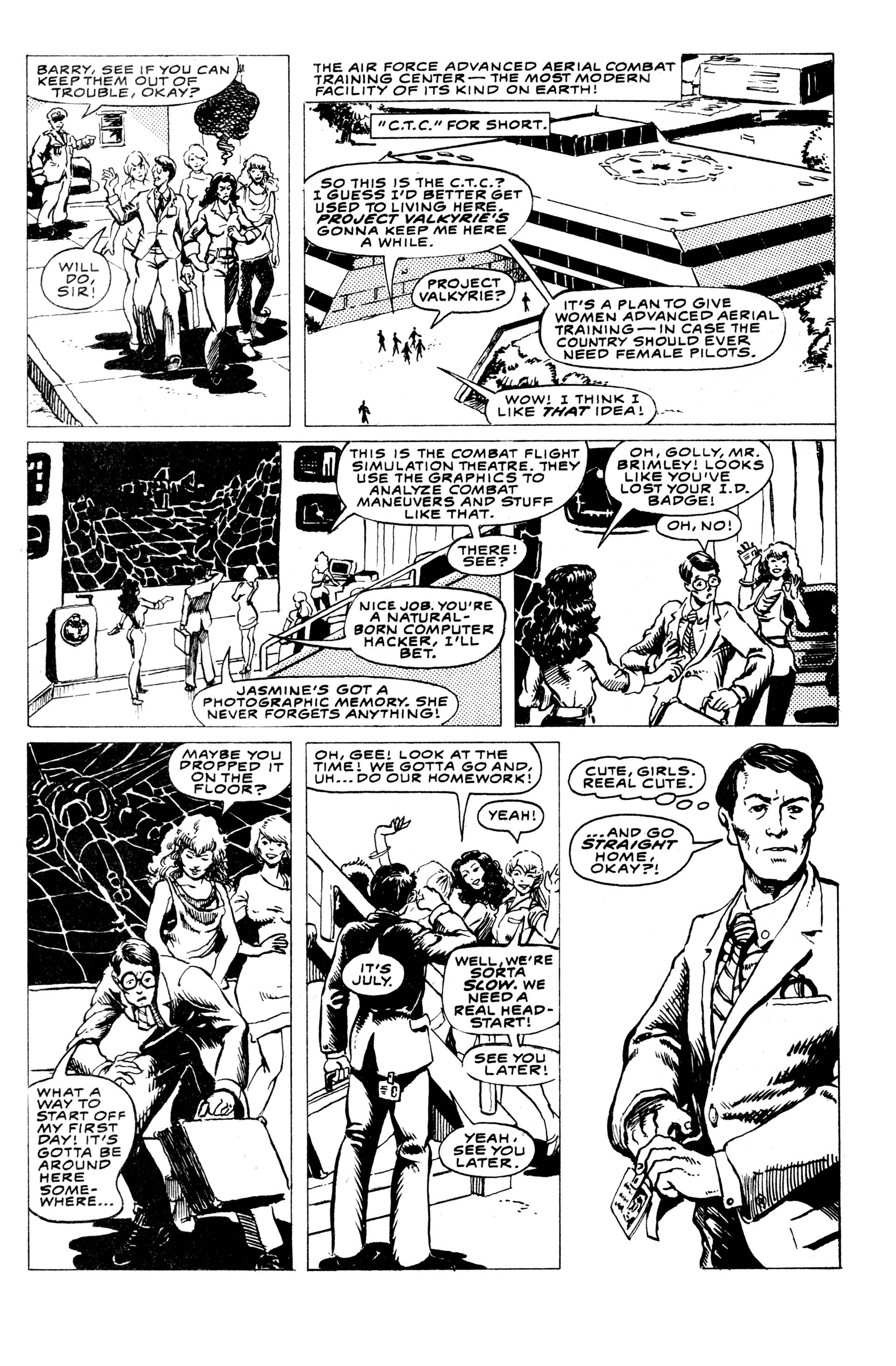 Read online Sultry Teenage Super Foxes comic -  Issue #1 - 7