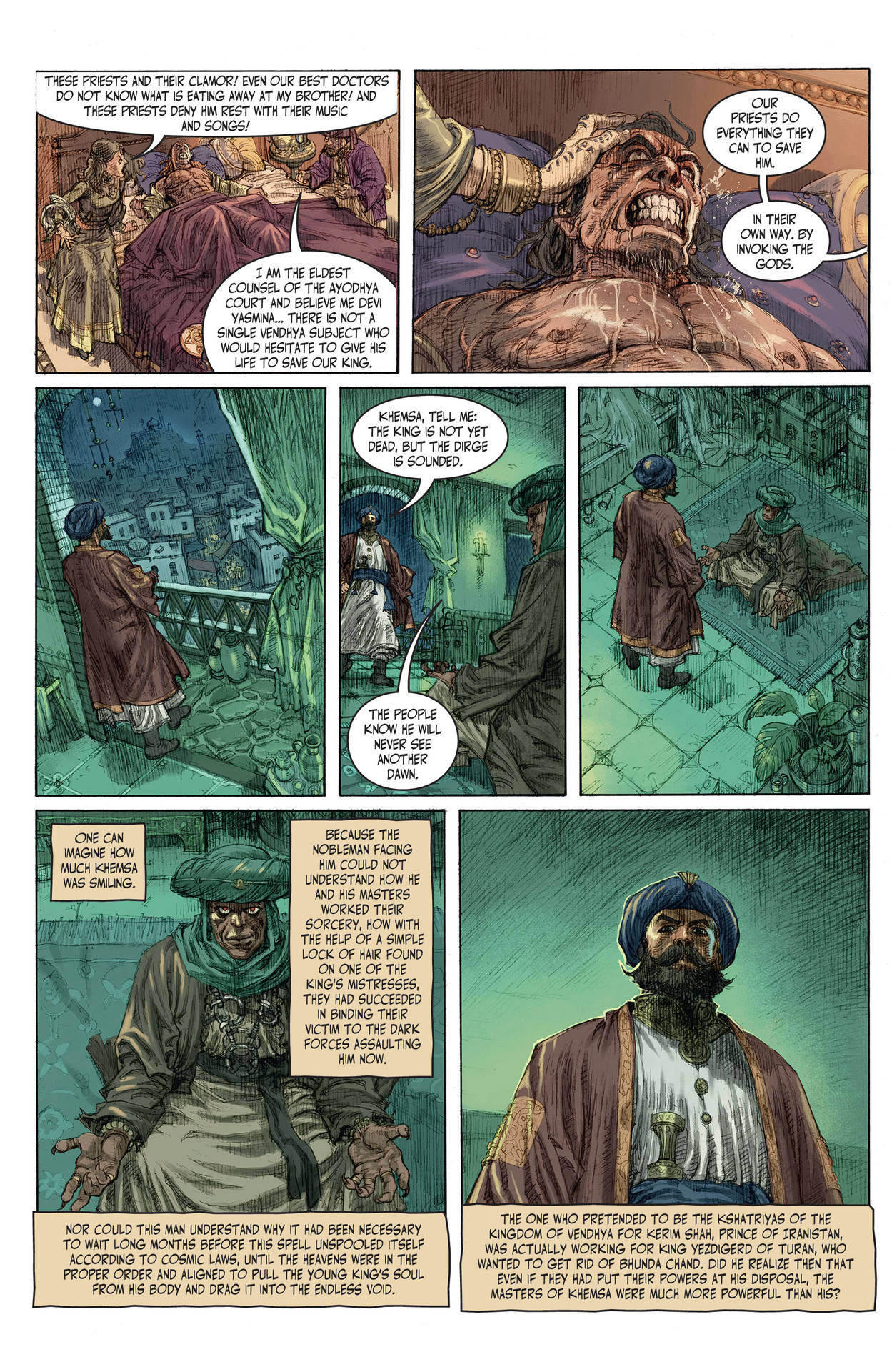 Read online The Cimmerian comic -  Issue # TPB 2 (Part 1) - 10