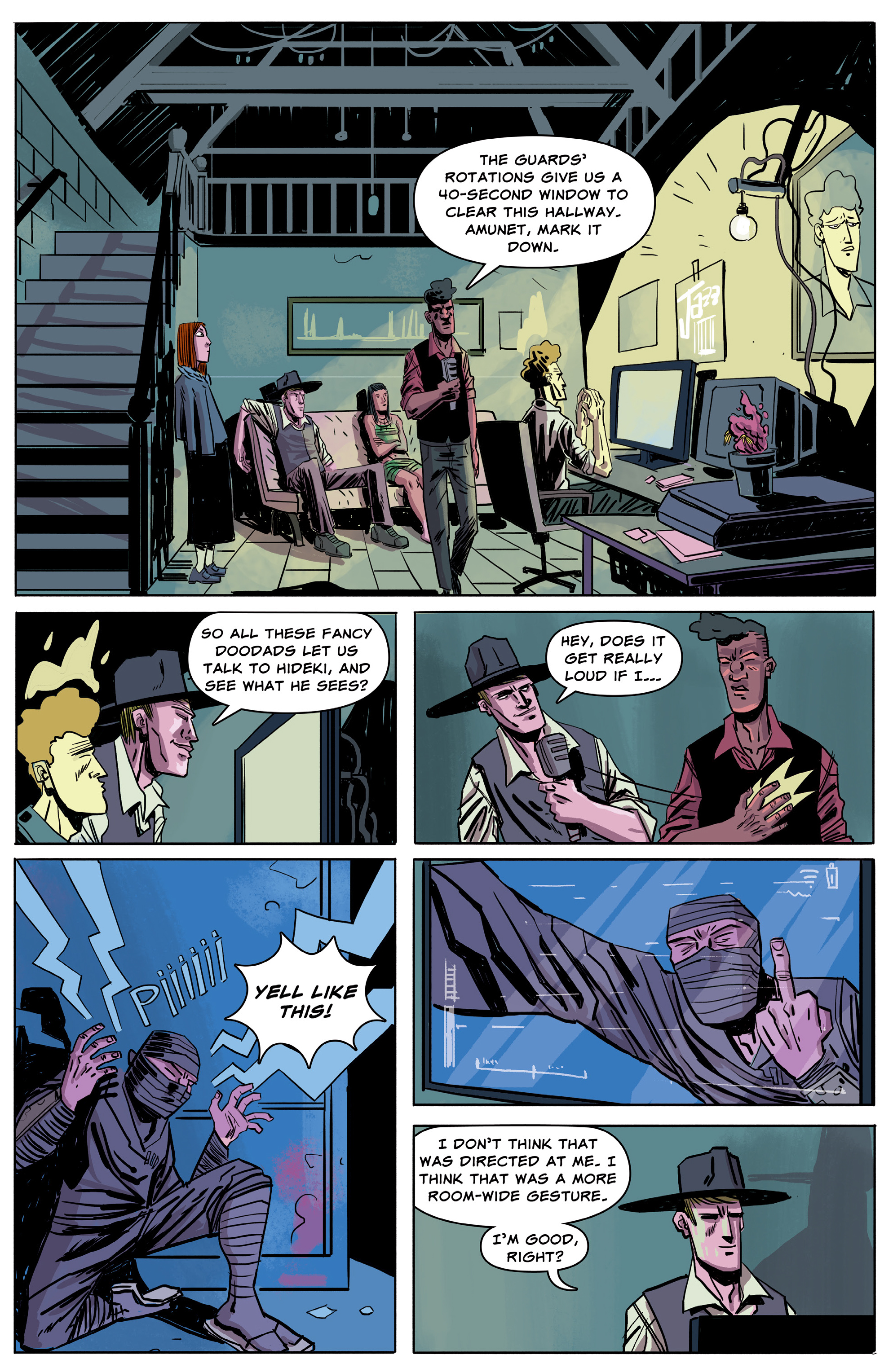 Read online Heavenly Blues comic -  Issue #4 - 4