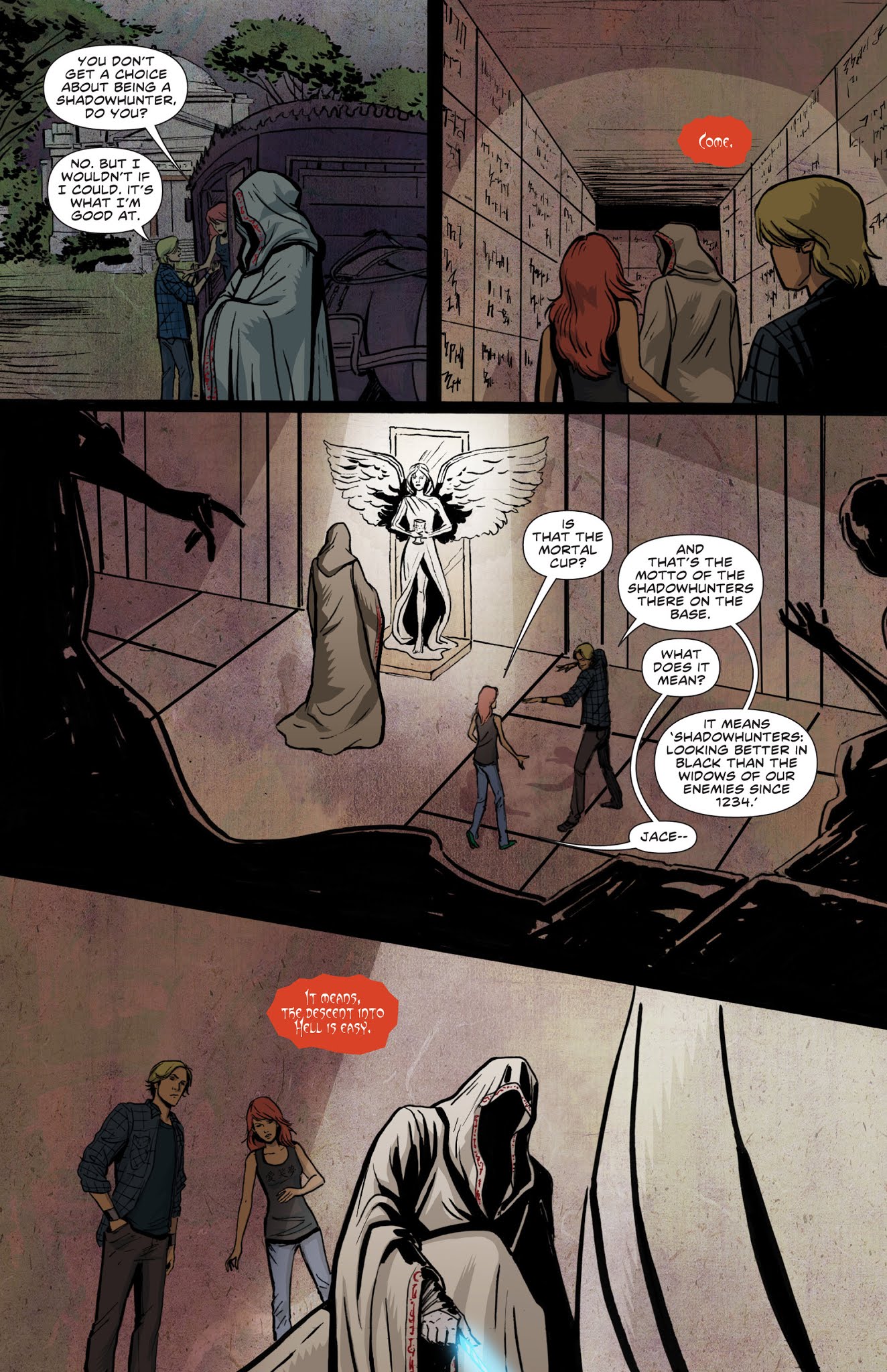 Read online The Mortal Instruments: City of Bones comic -  Issue #4 - 24