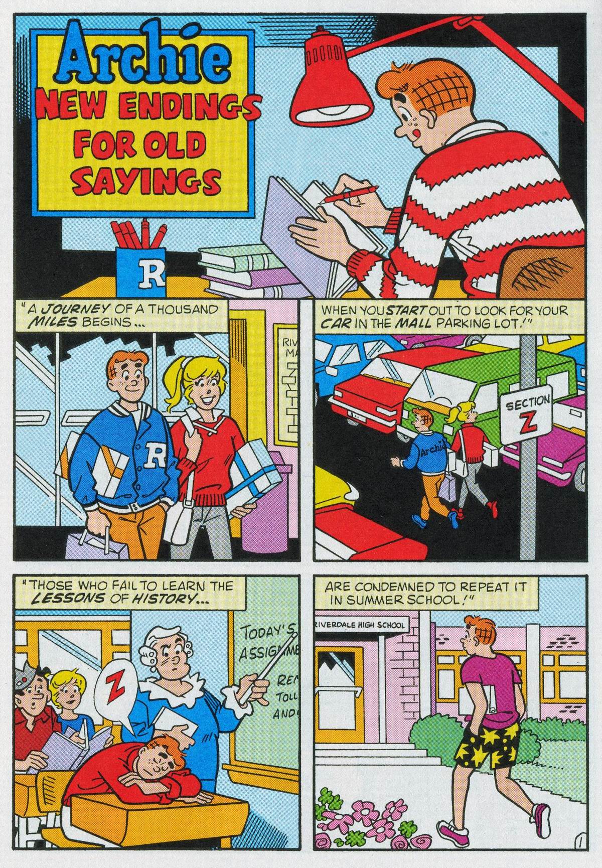 Read online Archie's Double Digest Magazine comic -  Issue #161 - 94