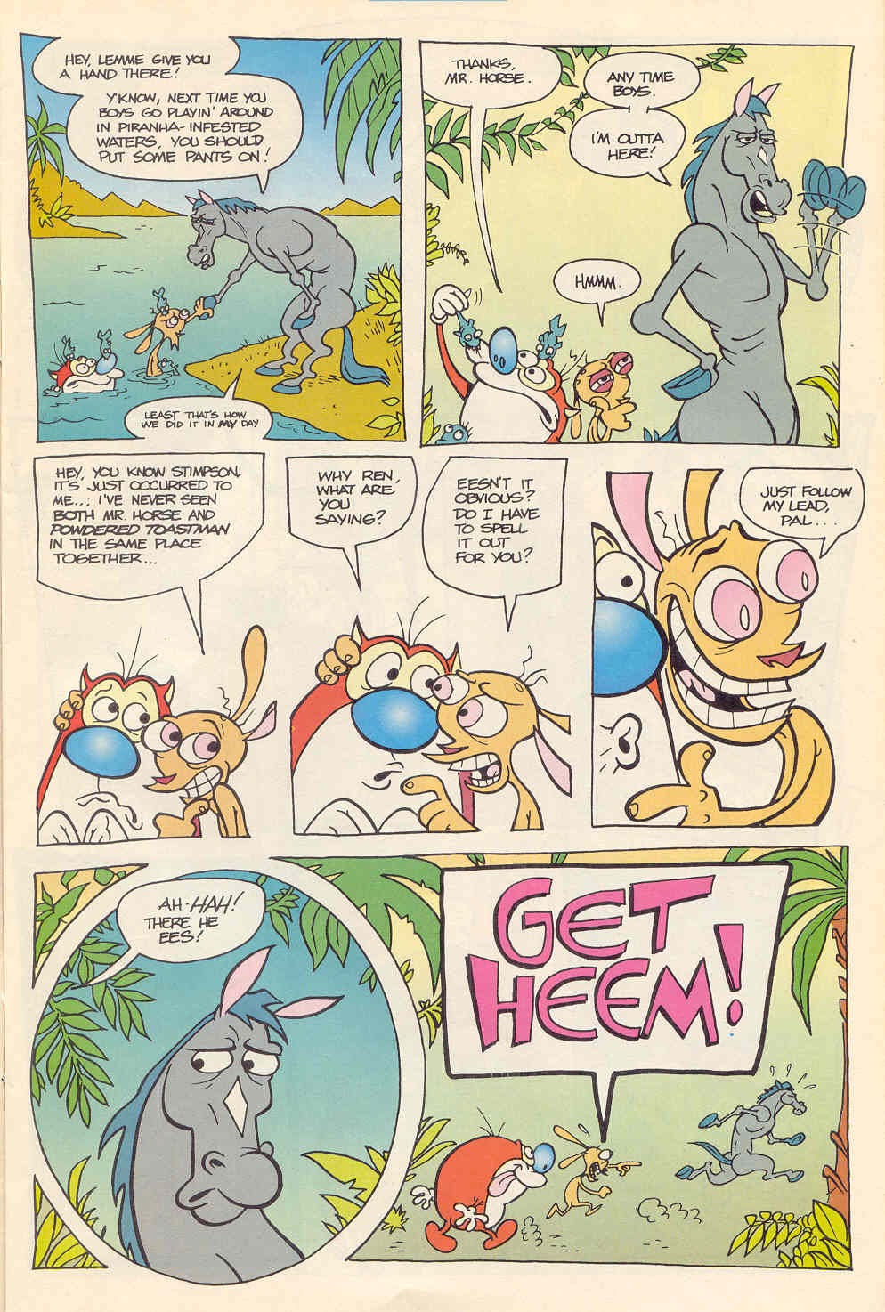 Read online Ren & Stimpy Show Special Powdered Toastman comic -  Issue # Full - 7