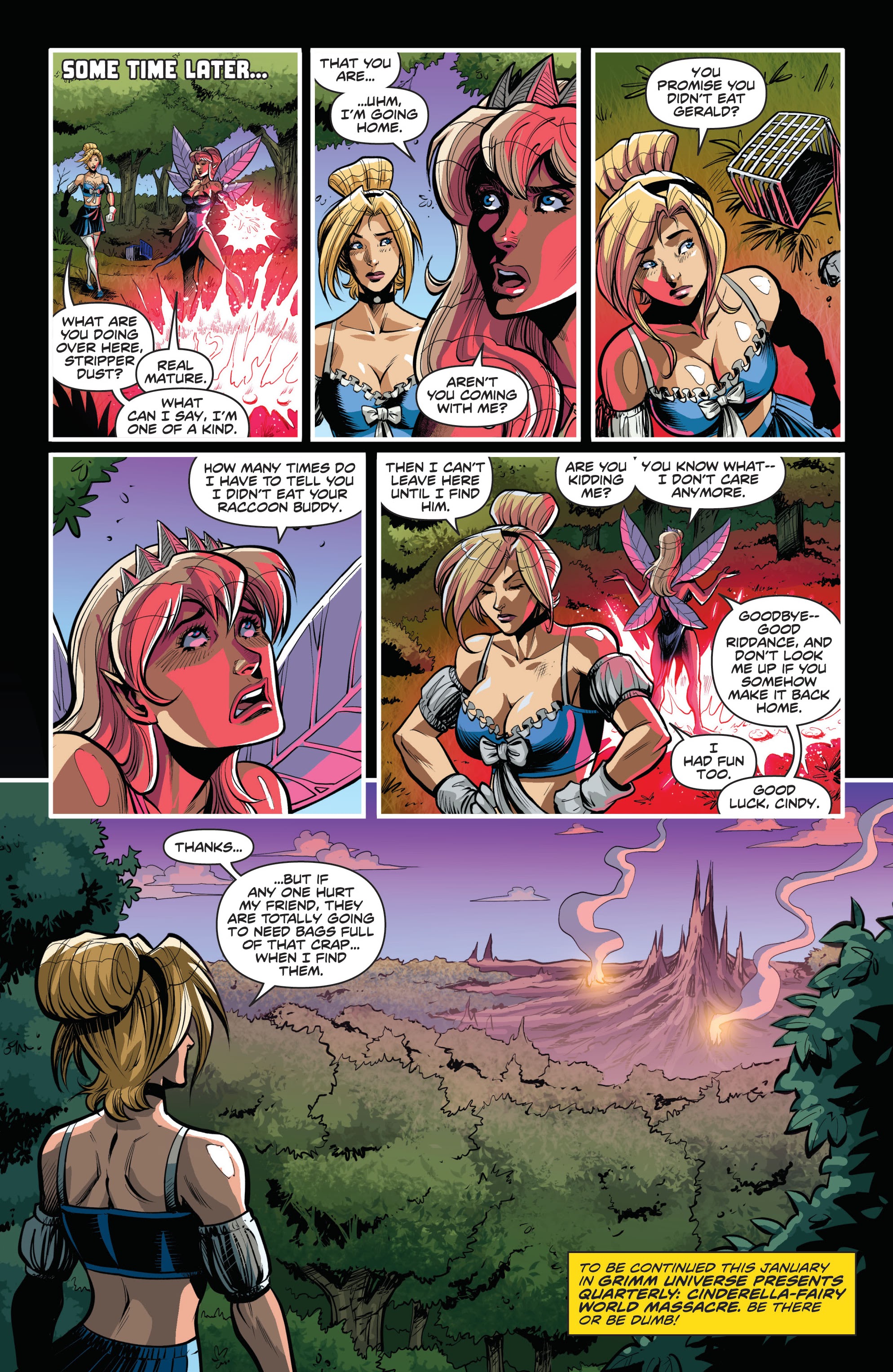 Read online Grimm Spotlight: Cinderella vs The Tooth Fairy comic -  Issue # Full - 35