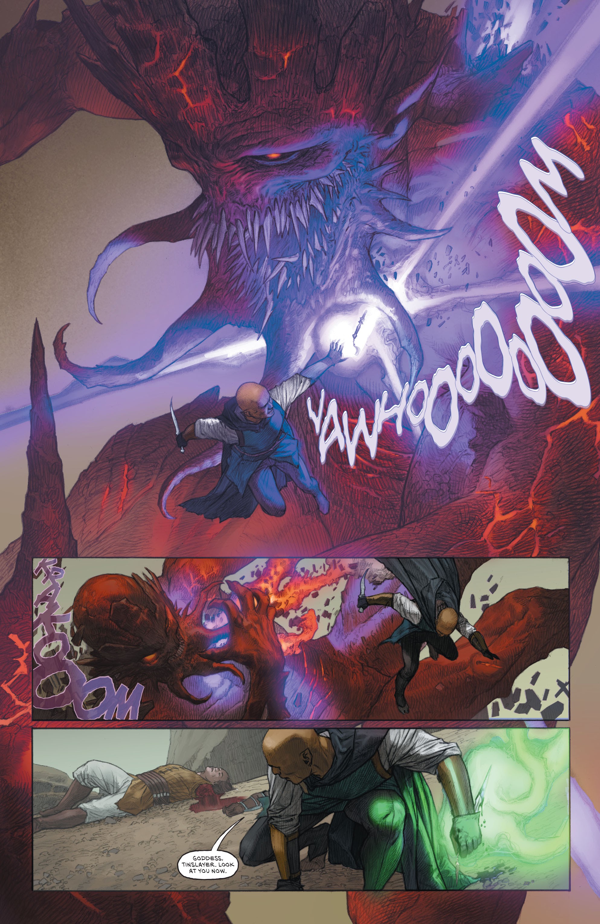Read online The Last God comic -  Issue #9 - 11