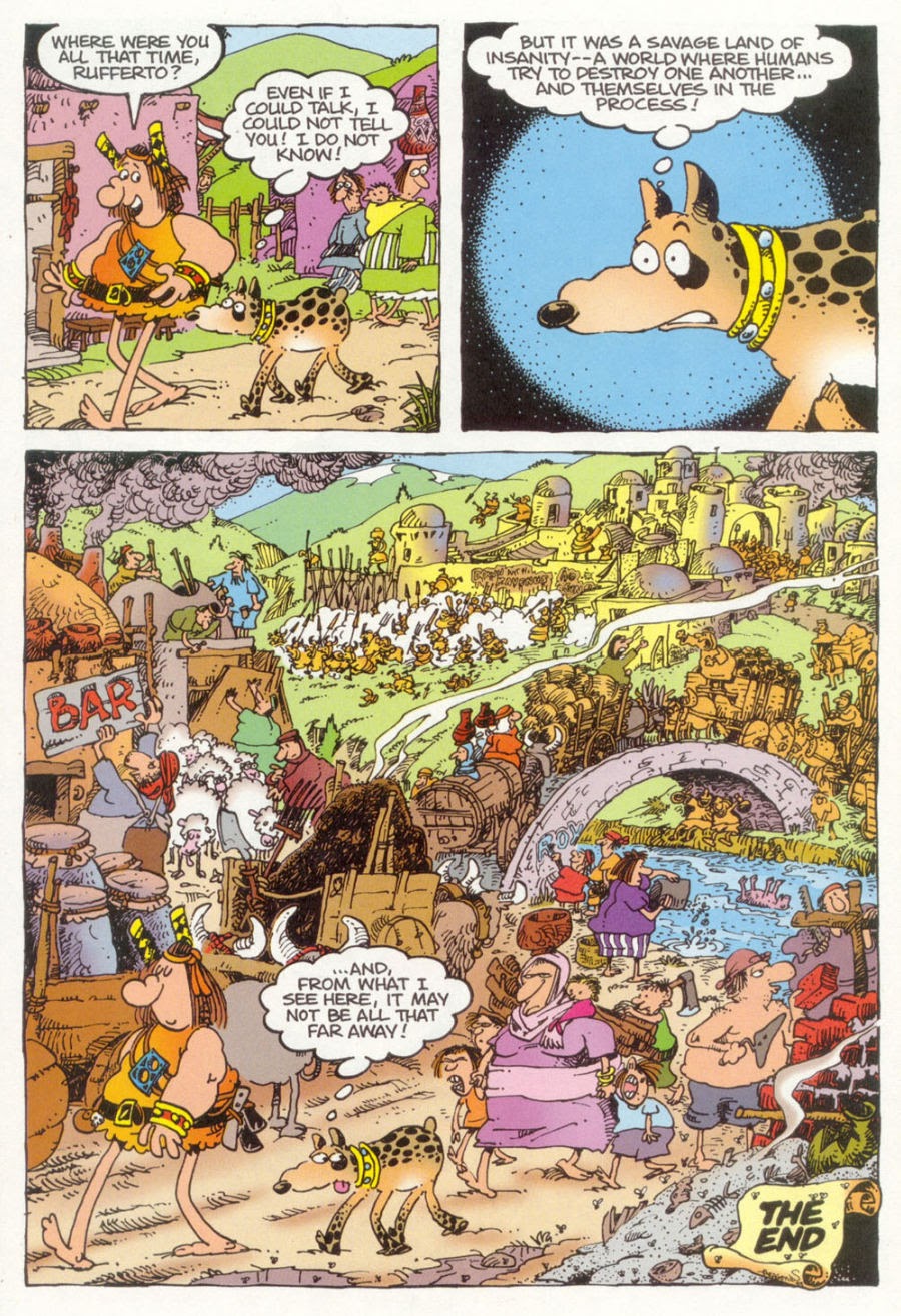 Read online Sergio Aragonés' Groo And Rufferto comic -  Issue #4 - 26