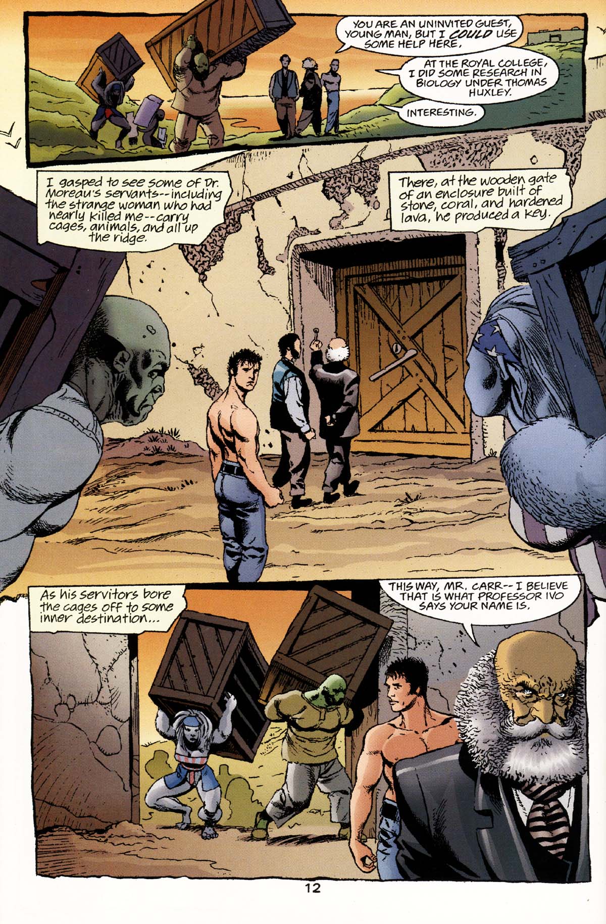 Read online JLA: The Island of Doctor Moreau comic -  Issue # Full - 14