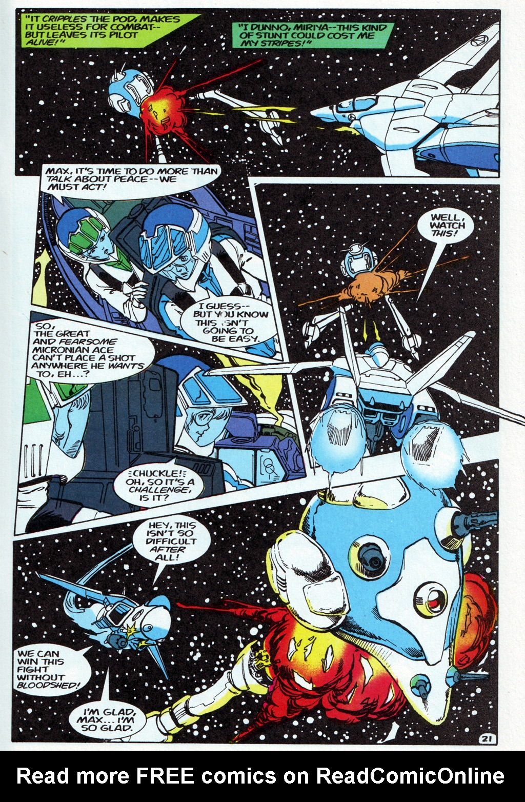 Read online Robotech The Macross Saga comic -  Issue #25 - 22