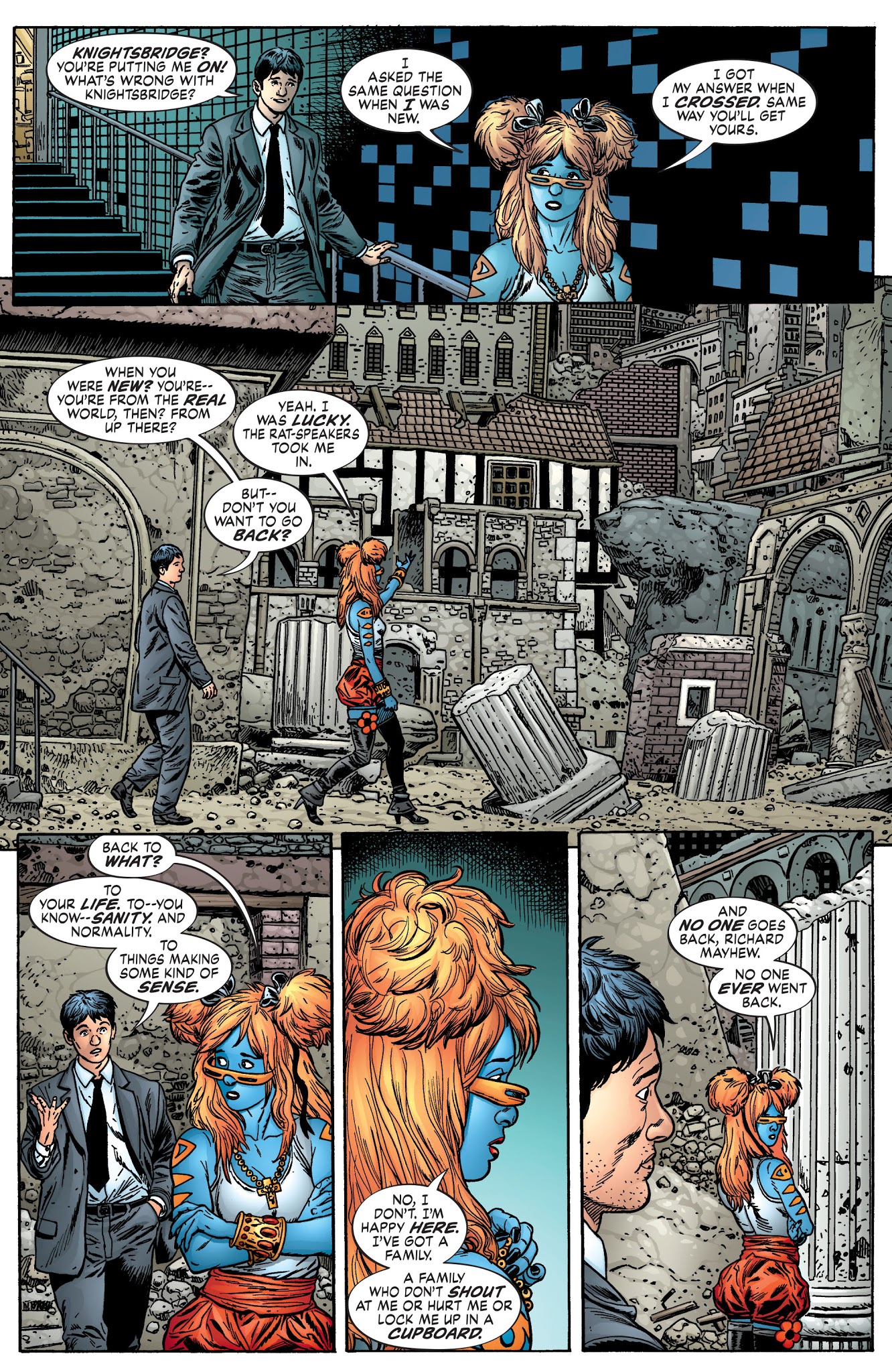 Read online Neil Gaiman's Neverwhere comic -  Issue # TPB - 67