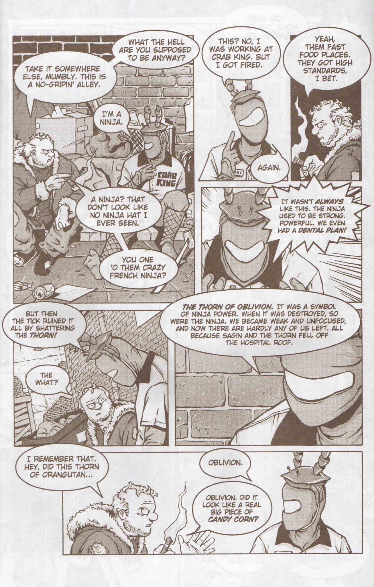 Read online The Tick and Arthur comic -  Issue #1 - 5