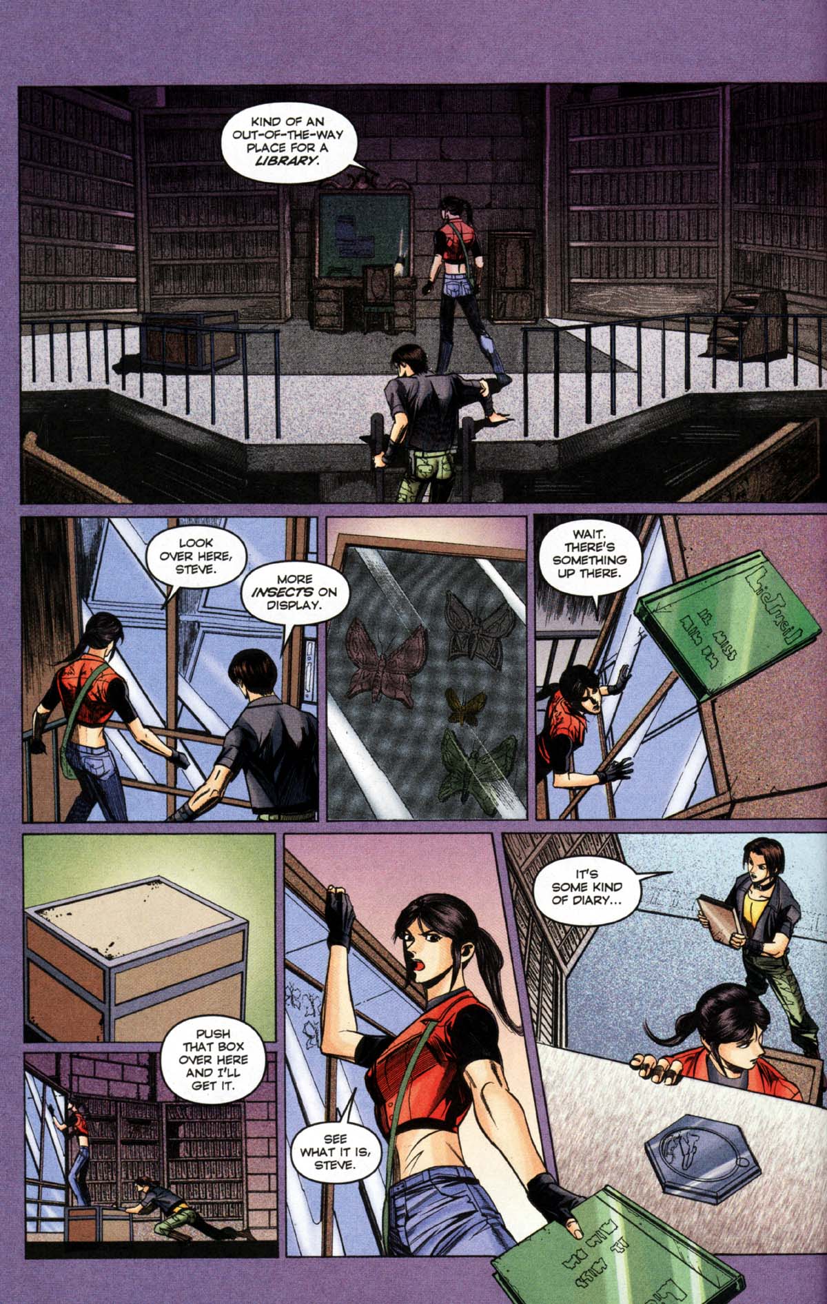 Read online Resident Evil Code: Veronica comic -  Issue #2 - 39