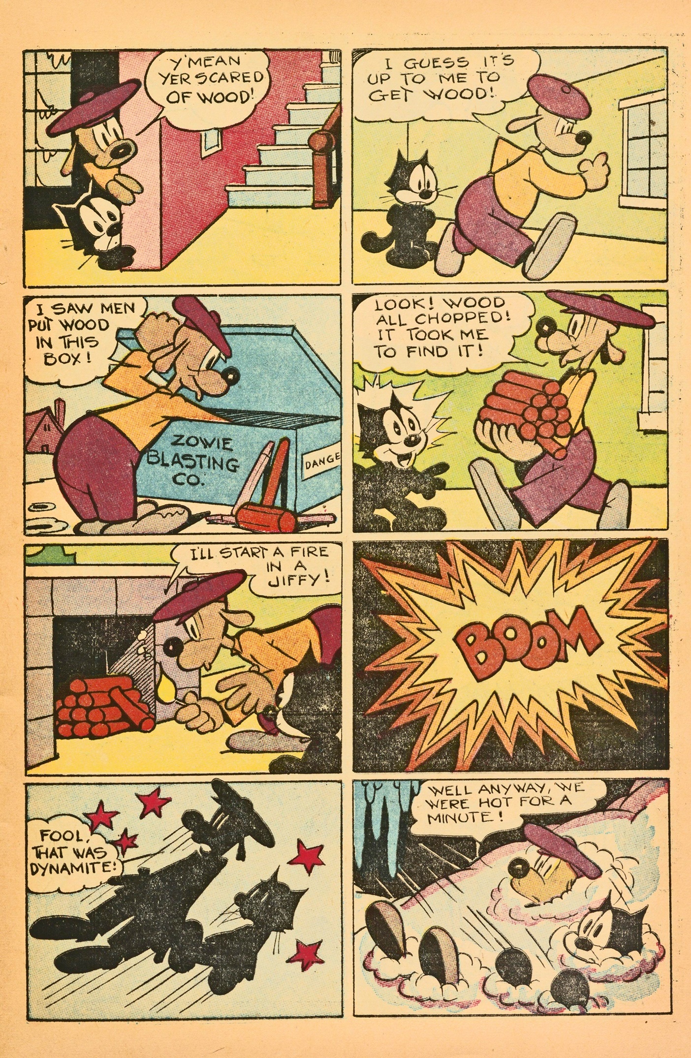 Read online Felix the Cat (1951) comic -  Issue #60 - 9